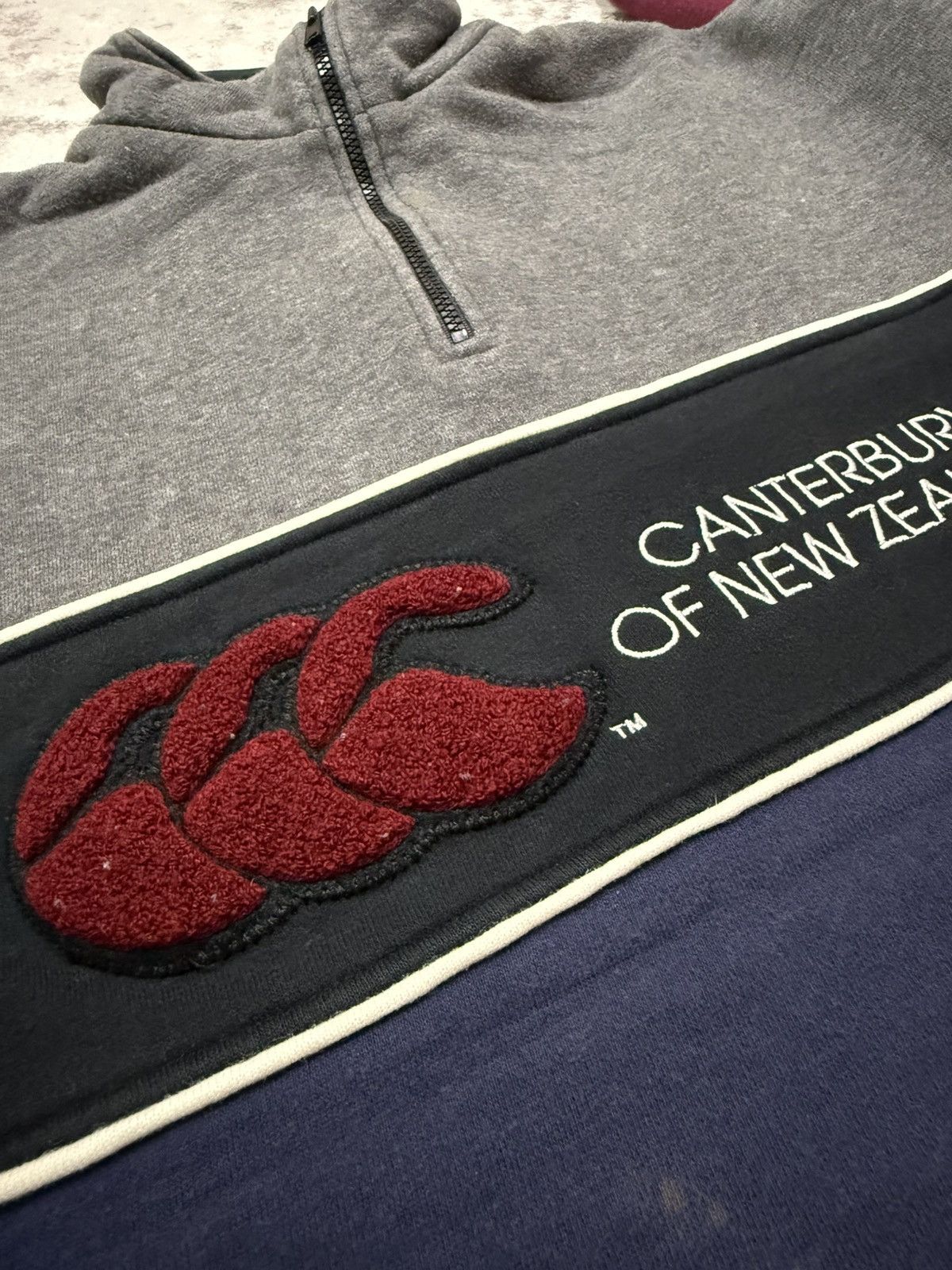 Canterbury of New Zealand Vintage Canterburry Of New Zealand Halfzipper Sweatshirt Size US M / EU 48-50 / 2 - 11 Thumbnail