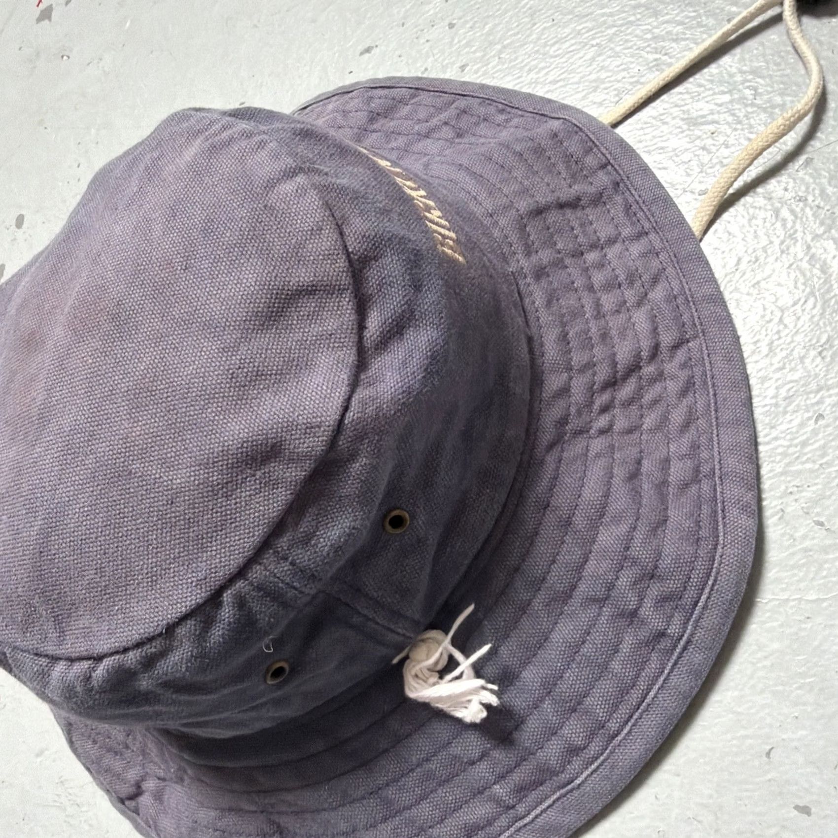 Birkenstock Vintage Birkenstock Sun Safari Boonie Hat Unisex Adults One Size Faded Outdoor Sun Camp Hiking Travel Promotional Distressed Sun Hat Size ONE SIZE - 7 Thumbnail
