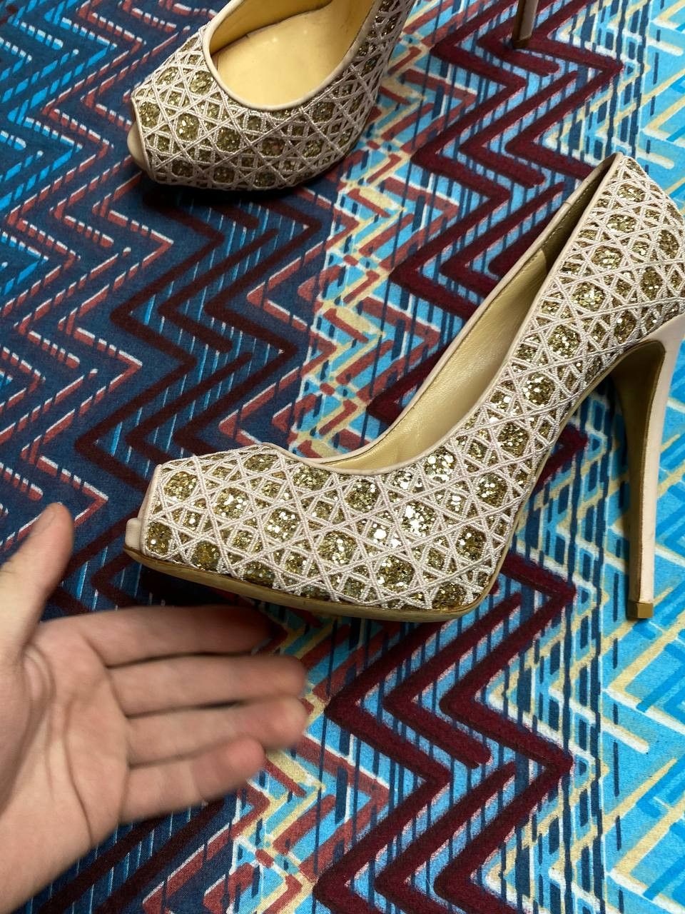 Giuseppe Zanotti Giuseppe Zanotti Design Diamond VINTAGE Size US 9.5 / IT 39.5 - 5 Thumbnail