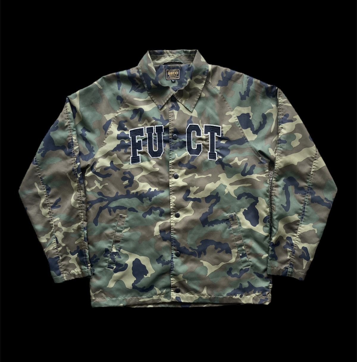 FUCT Fuct SSDD Camouflage WindbreakerJacket Size US L / EU 52-54 / 3 - 1 Thumbnail