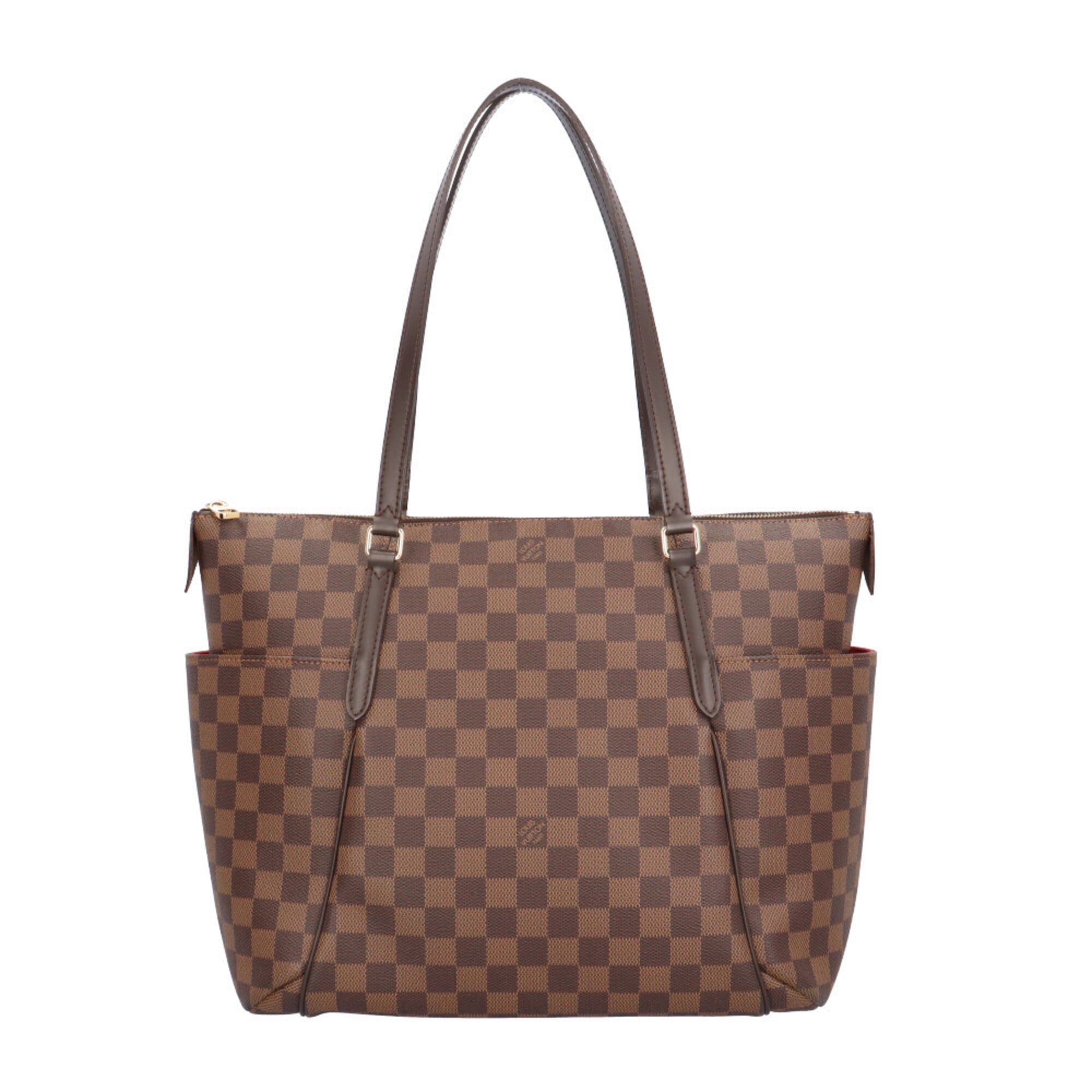 Louis Vuitton Louis Vuitton Totally MM Damier Tote Bag, Canvas N41281 Brown, Women's LOUIS VUITTON Size ONE SIZE - 1 Thumbnail