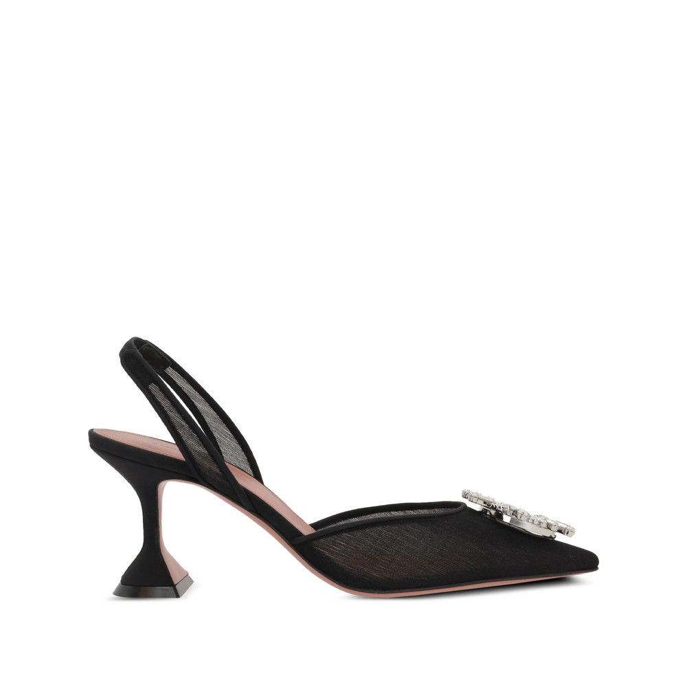 Amina Muaddi Amina Muaddi BLACK Pumps Size US 8 / IT 38 - 1 Thumbnail