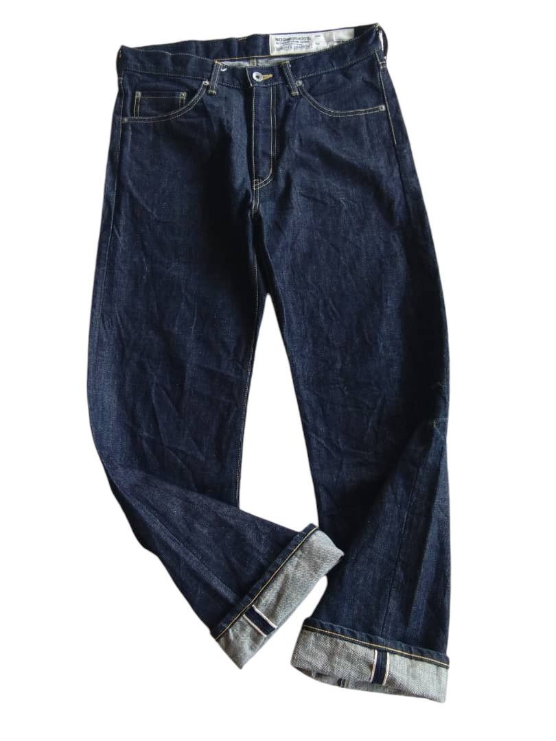 Kapital NEIGHBORHOOD SELVEDGE JEANS JAPANESE DESIGNER DENIM Size US 32 / EU 48 - 6 Thumbnail