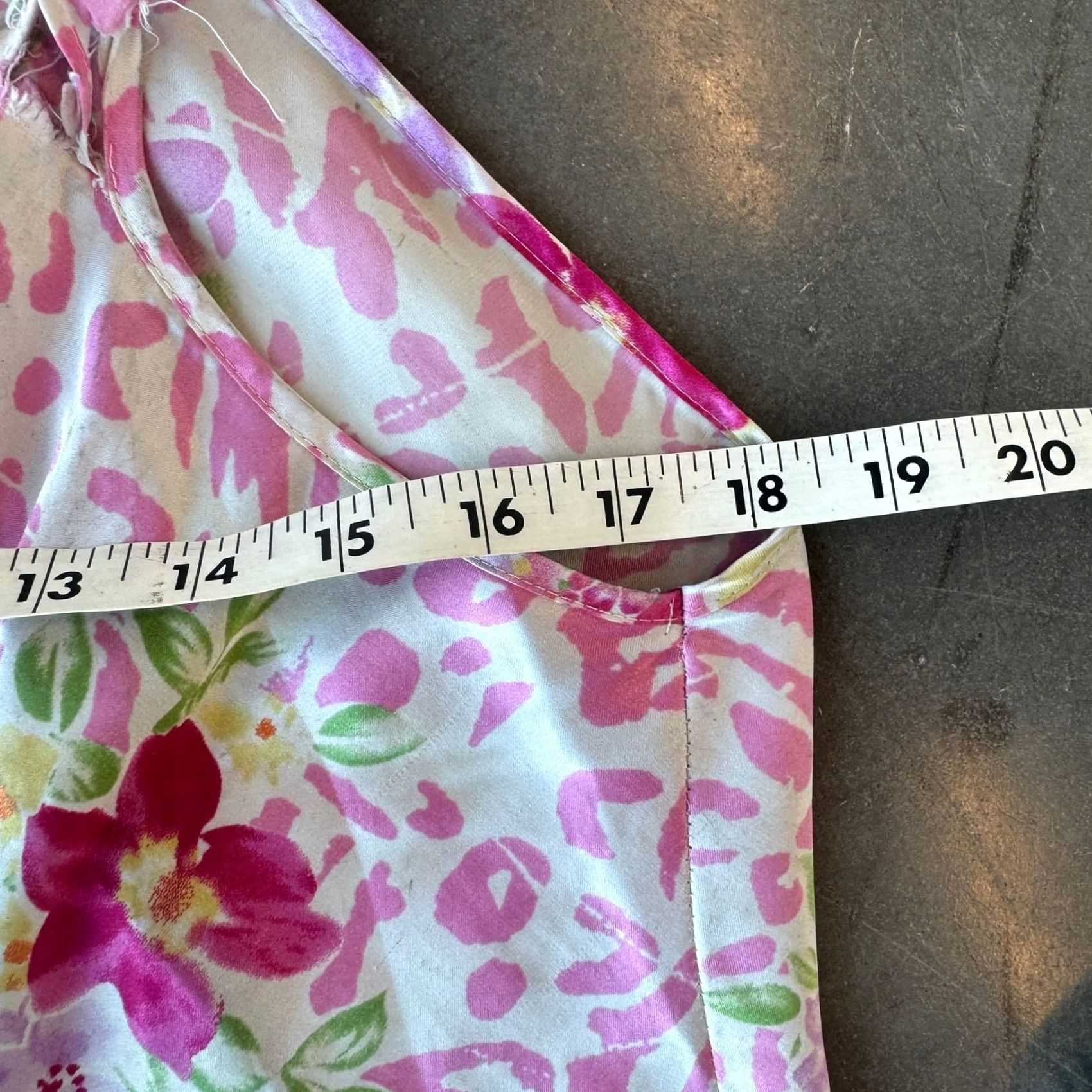 Vintage VINTAGE Morgan Taylor Floral Pink Sleeveless Midi Dress L Size L / US 10 / IT 46 - 6 Thumbnail