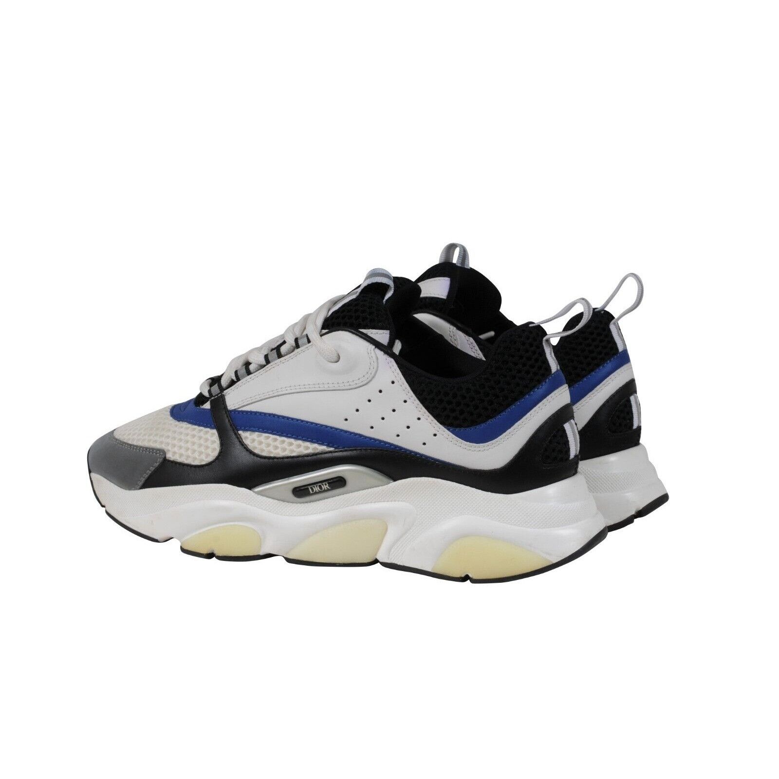 Dior B22 Sneakers White Blue Black Gray Chunky - 02094 B Size US 9 / EU 42 - 5 Thumbnail