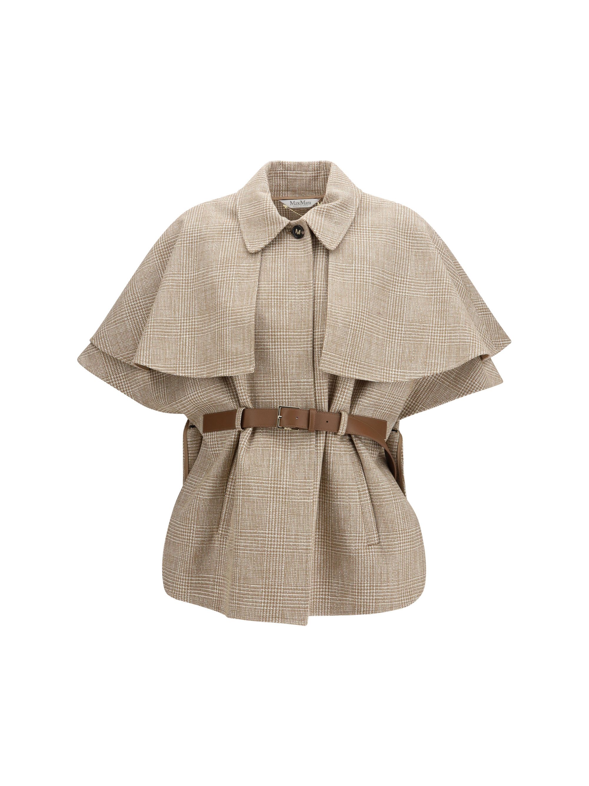 Max Mara Belted Cape Size M / US 6-8 / IT 42-44 - 1 Thumbnail