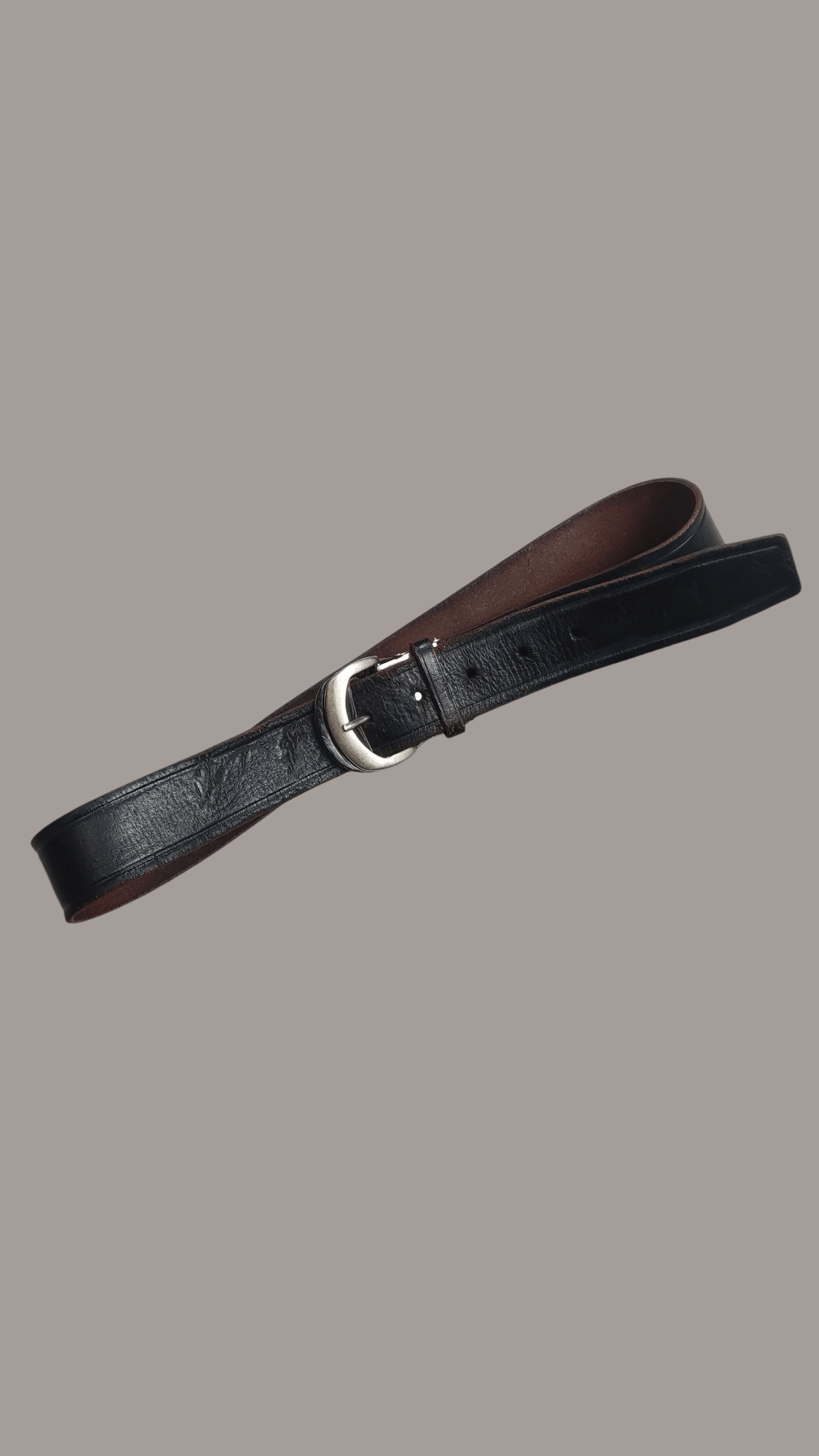 Japanese Brand VINTAGE RAWLINGS JAPAN LEATHER BELT Size ONE SIZE - 1 Thumbnail