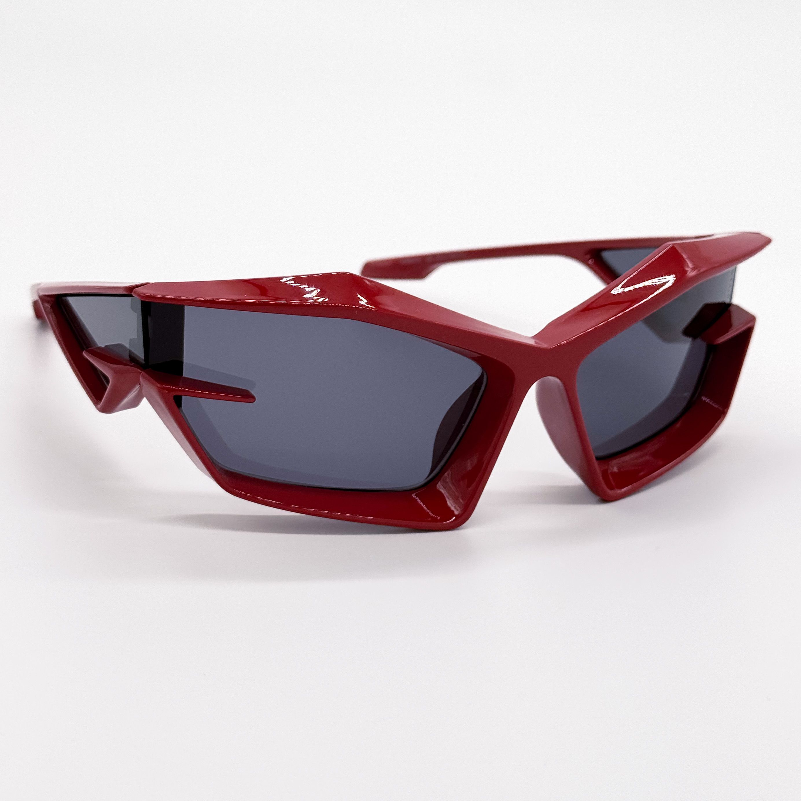 Givenchy NEW GV40049U 66A GIVENCHY UNISEX RED SUNGLASSES Size ONE SIZE - 4 Thumbnail