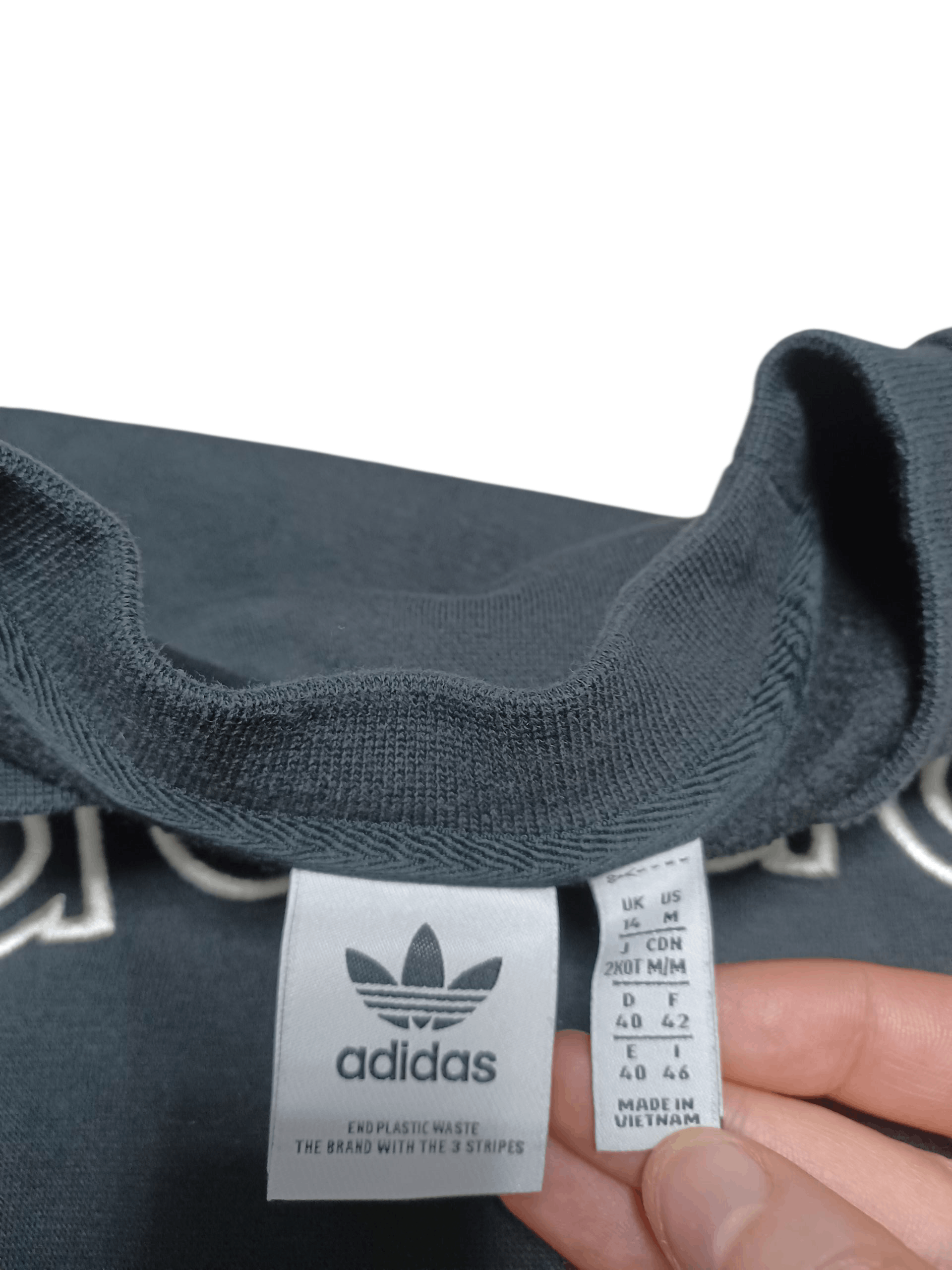 Adidas ADIDAS ORIGINALS BIG LOGO EMBROIDERED SWEATSHIRT Size US M / EU 48-50 / 2 - 4 Thumbnail