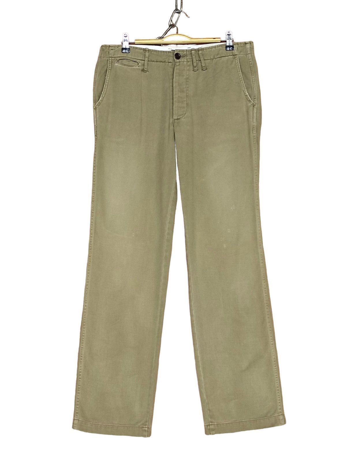 Chimala Vintage CHIMALA Japan Olive Green Khakis Pants Size US 30 / EU 46 - 1 Thumbnail