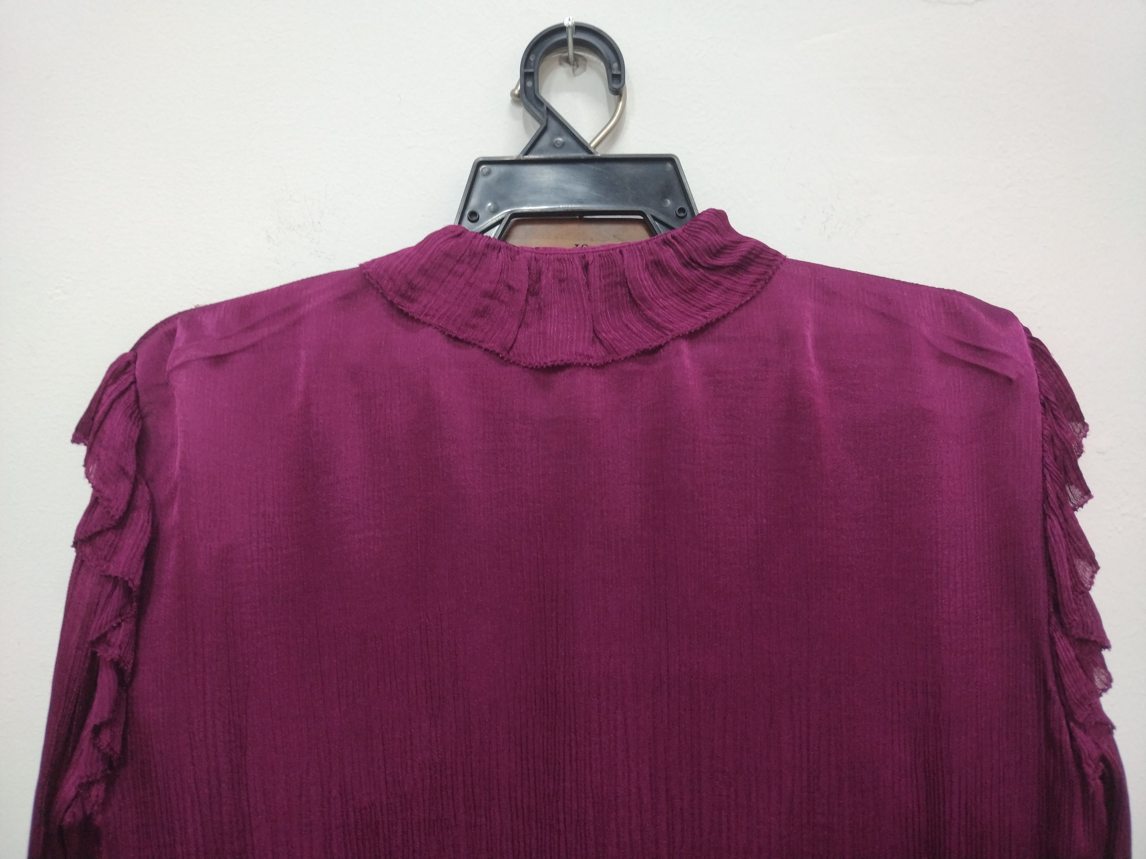 Designer × Massimo Dutti Nice design Mossimo Dutti Viscose Rayon Shirt Size S / US 4 / IT 40 - 16 Thumbnail