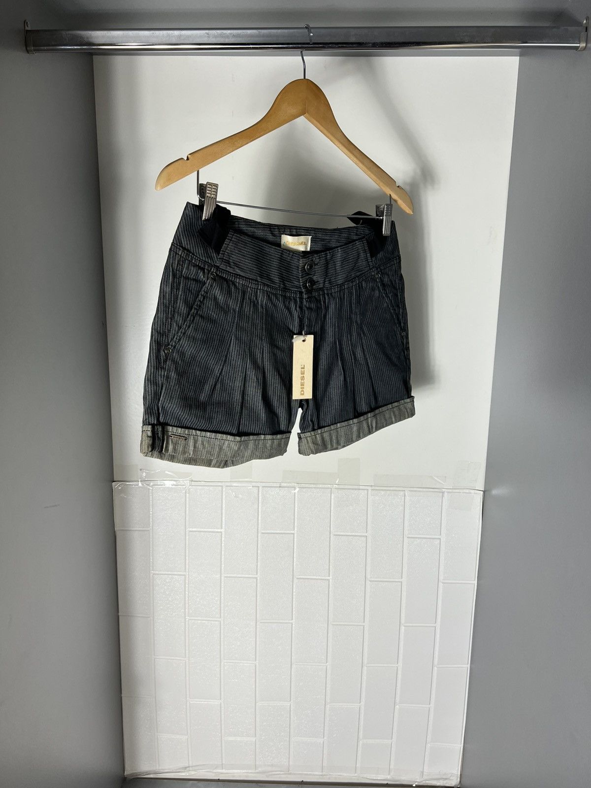 Diesel VINTAGE DIESEL INDUSTRY DENIM DIVISION JEANS SKIRT CASUAL Size 28" / US 6 / IT 42 - 4 Thumbnail