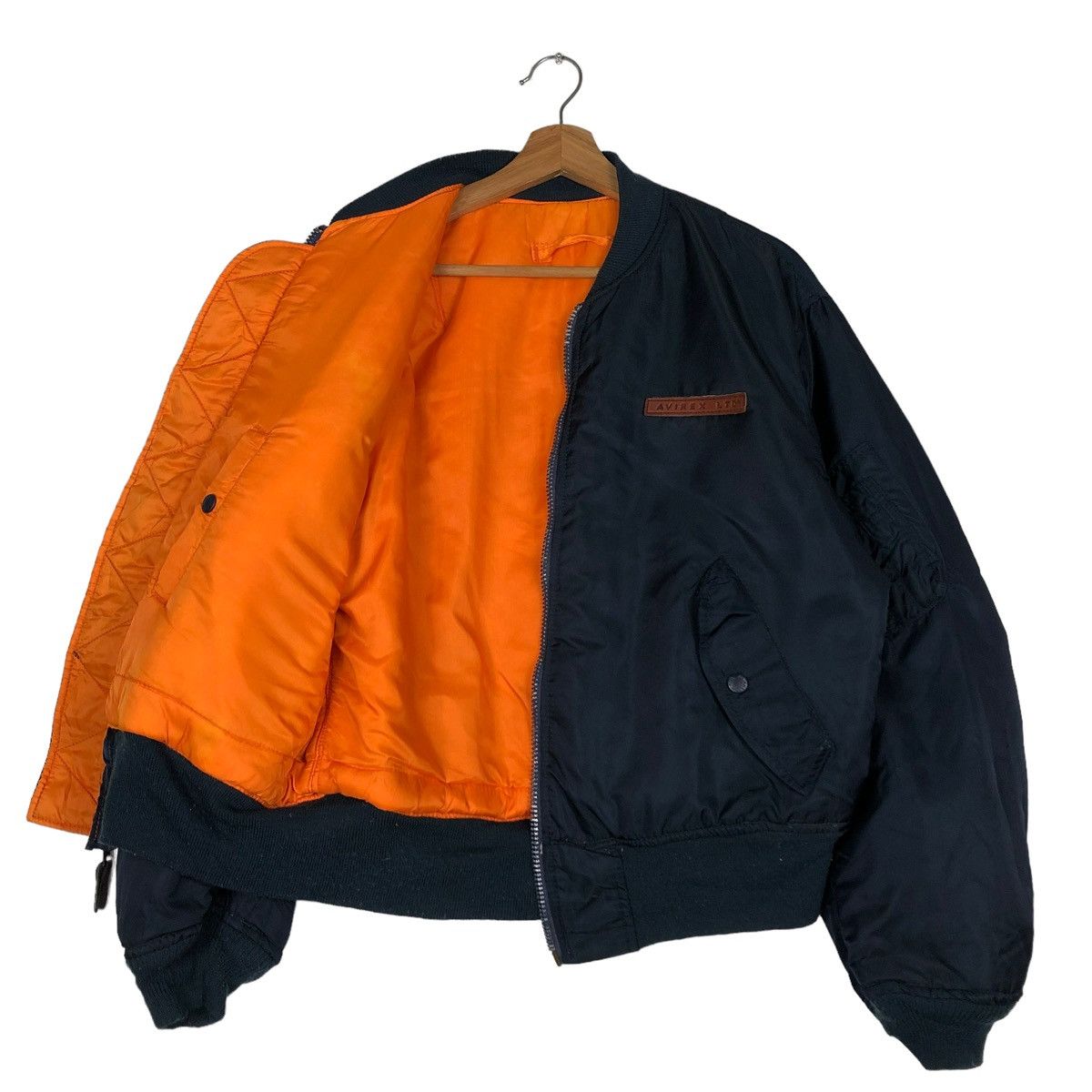 Avirex 🔥RIOT RIOT REVERSIBLE BOMBER JACKET AVIREX LTD USA Size US M / EU 48-50 / 2 - 11 Thumbnail