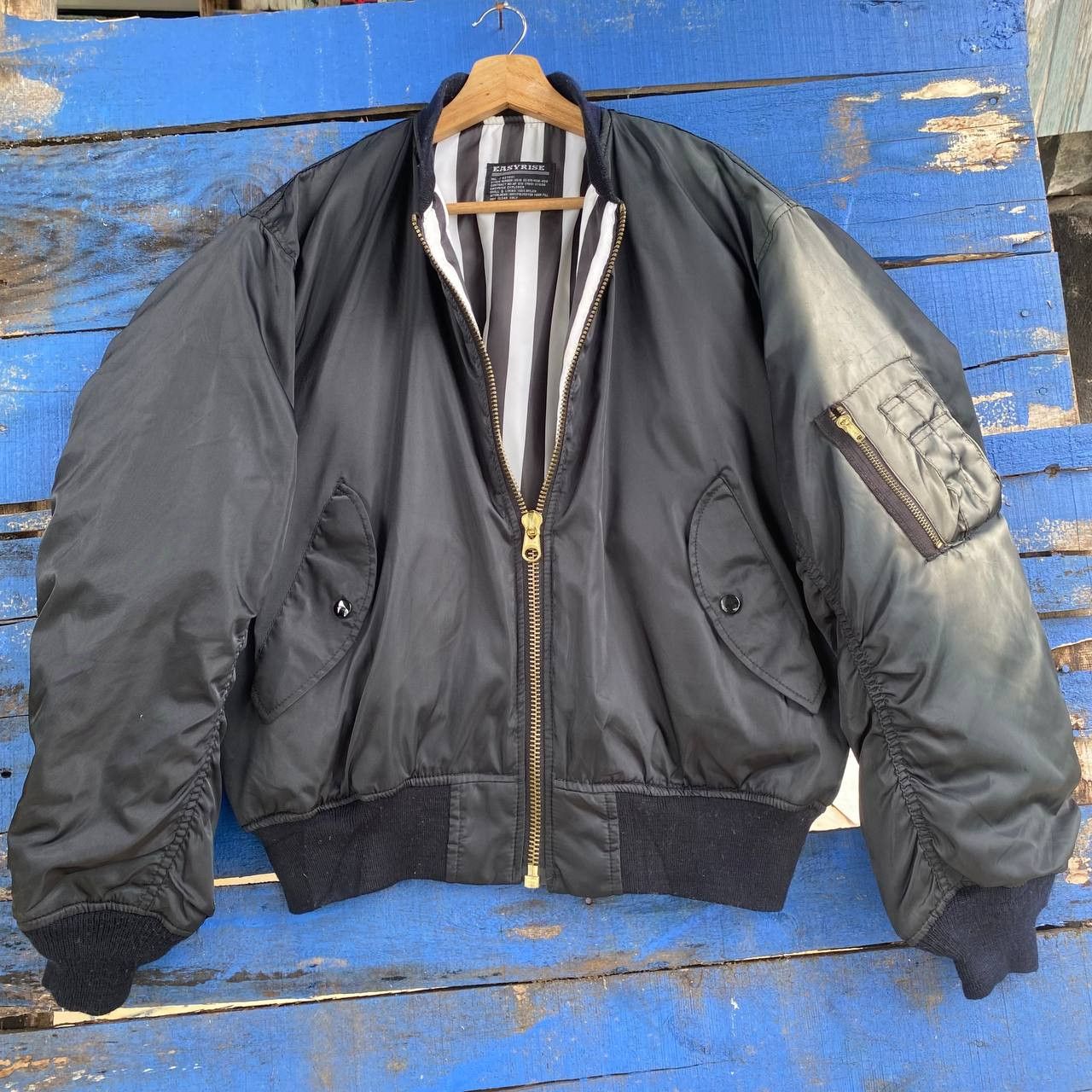 Vintage Easyrise reversible Bomber Jacket sun faded