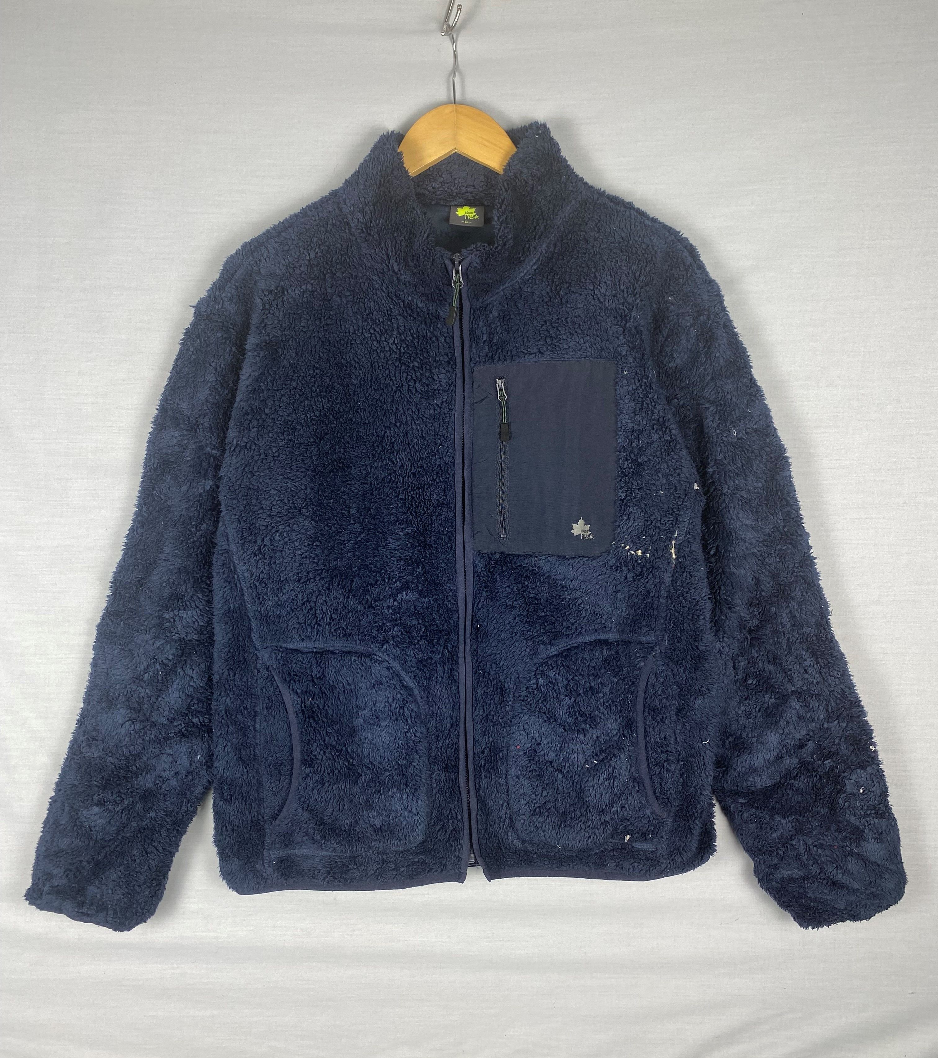 Japanese Brand Vintage Logos Park Zip Up Fleece Jacket Size US L / EU 52-54 / 3 - 1 Thumbnail