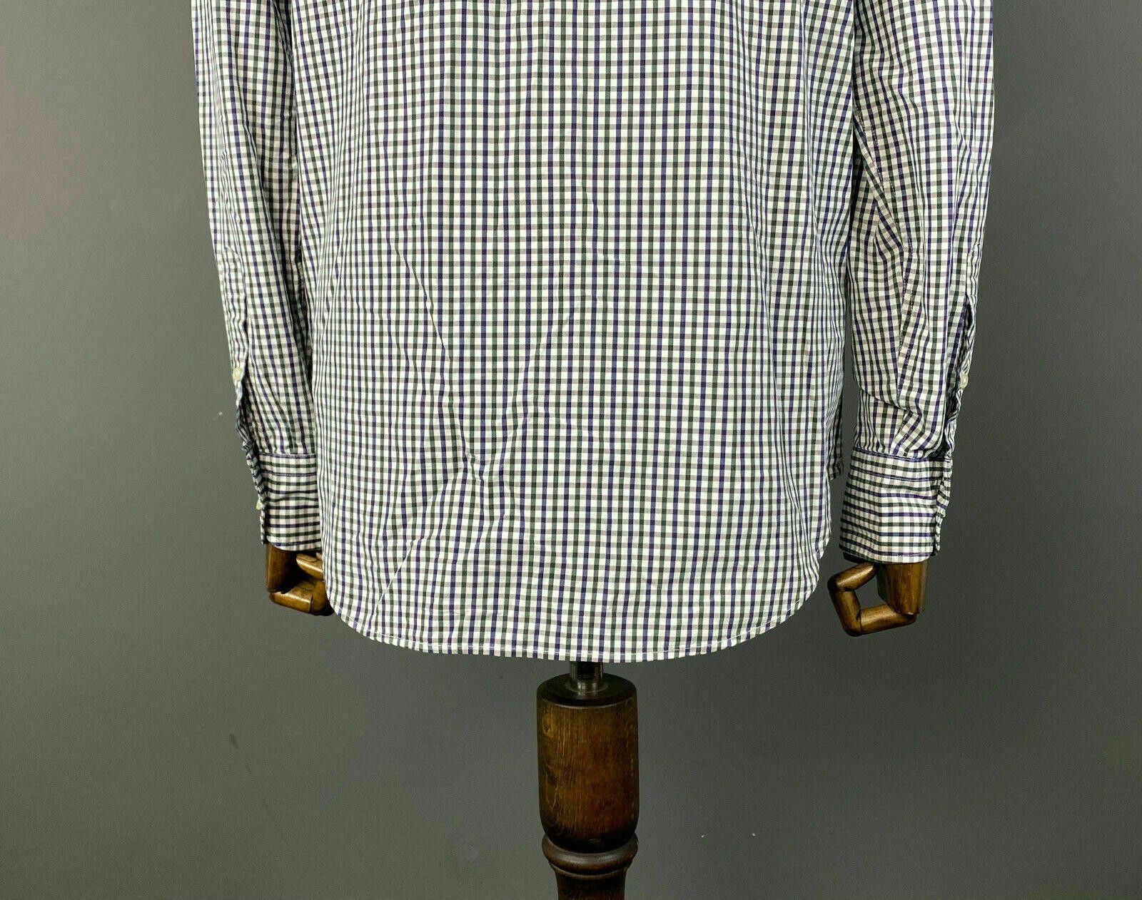 Designer Men Boggi Milano Multicolor Check Cotton Shirt Size XL Size US XL / EU 56 / 4 - 7 Thumbnail