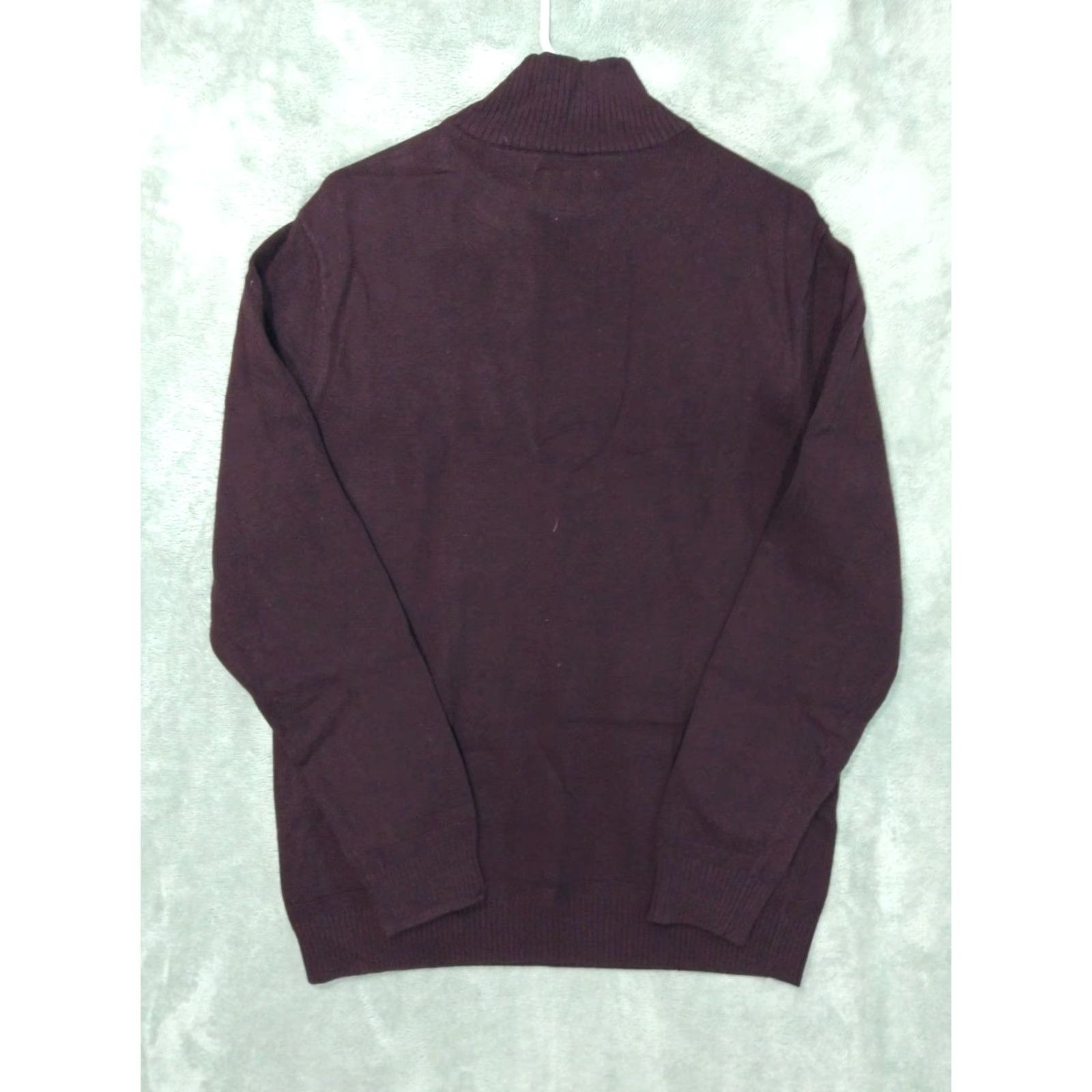 American Eagle Outfitters American Eagle Sweater LT Red Henley Classic Fit Long Sleeve Pullover Mens Casual Heavyweight Size US L / EU 52-54 / 3 - 2 Thumbnail