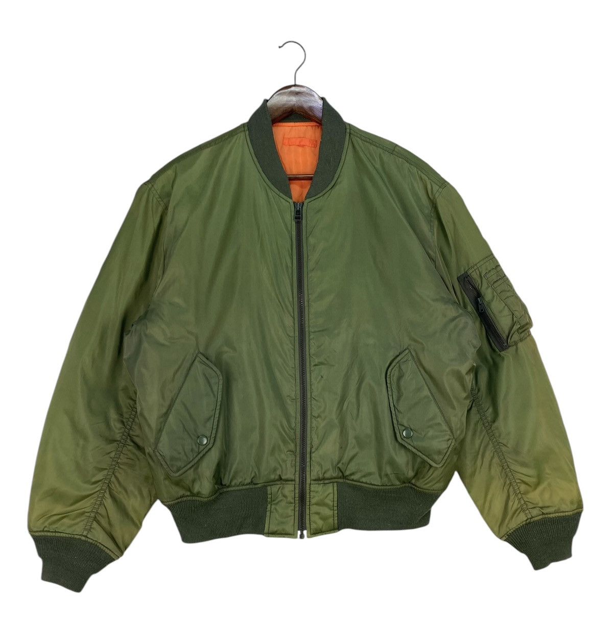 Flyer Jacket Man Intermediate MA-1 Sunfaded