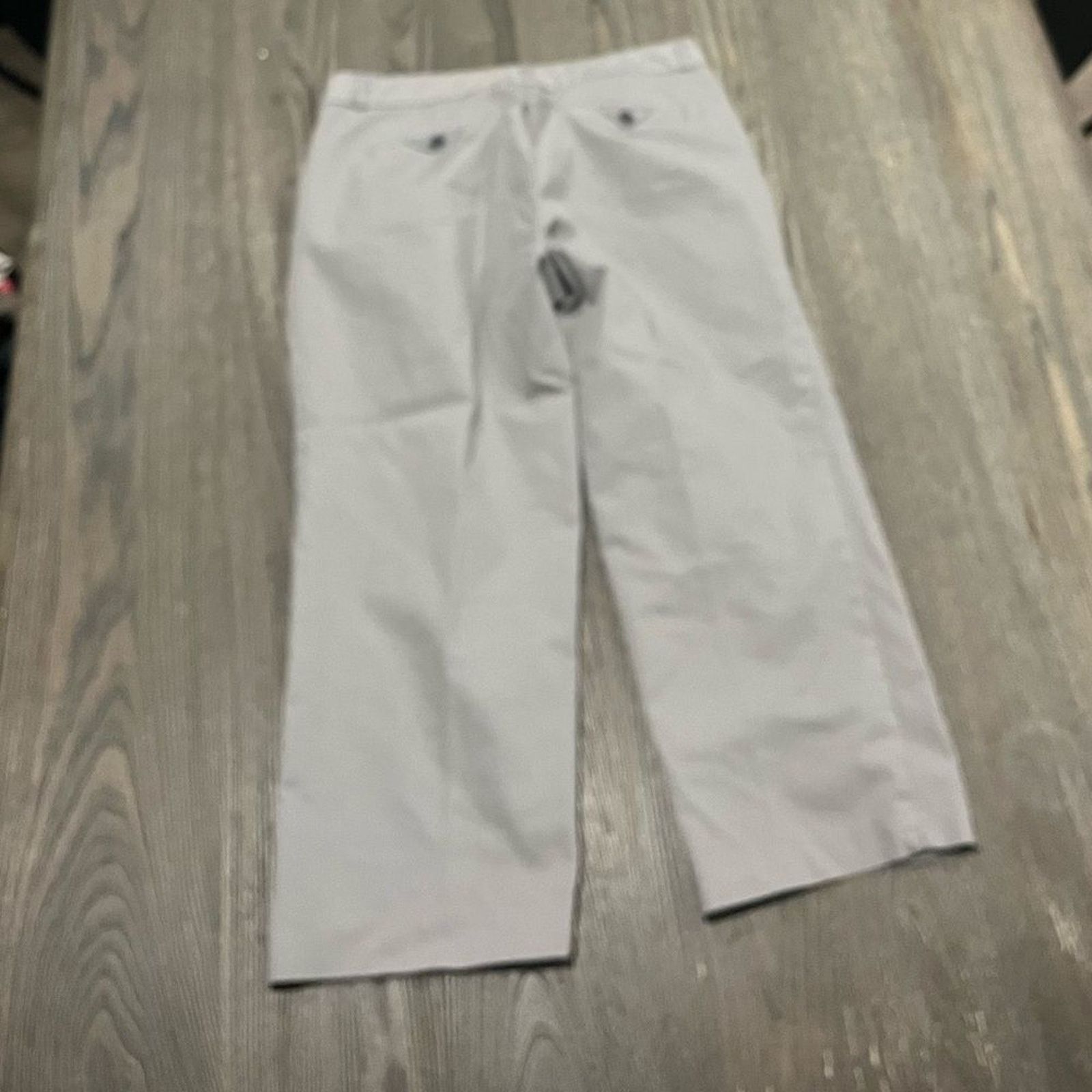 Dockers Dockers Light Gray Cropped Wide Leg Trousers Size 4 Size 27" / US 4 / IT 40 - 9 Thumbnail