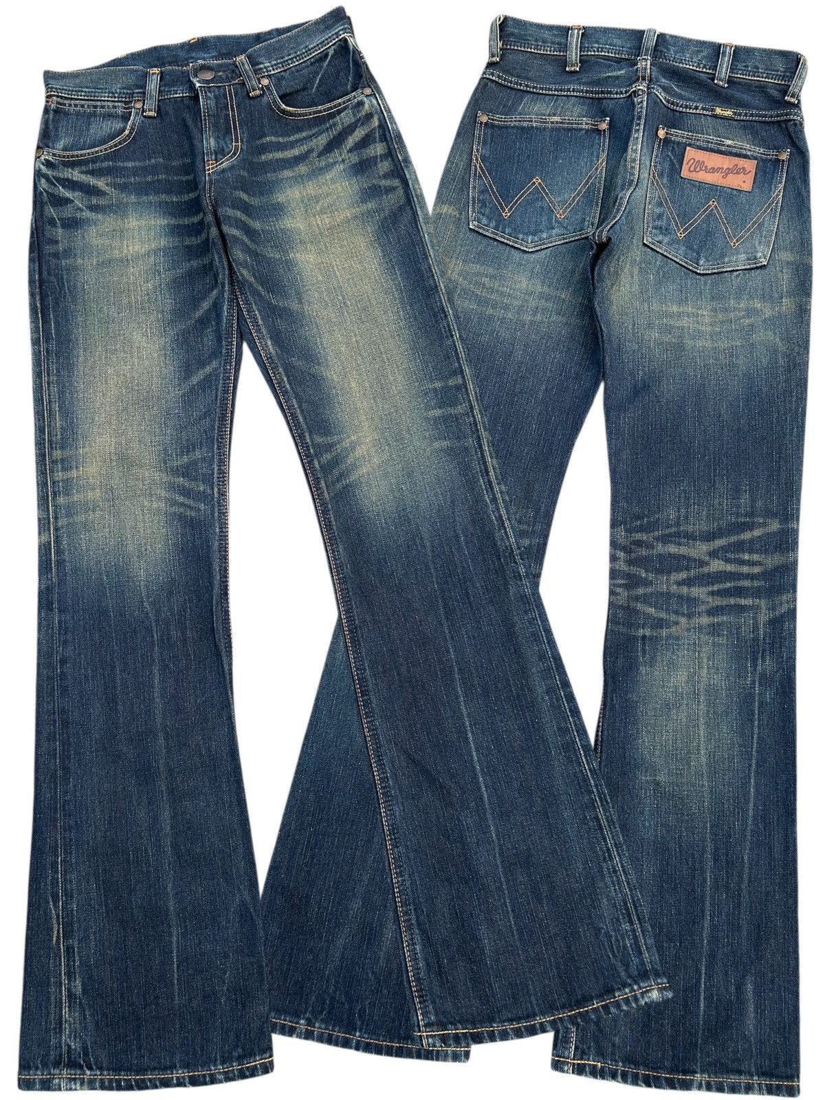 Kapital Rusty Flare Vintage Wrangler Denim Jeans Size US 28 / EU 44 - 1 Thumbnail