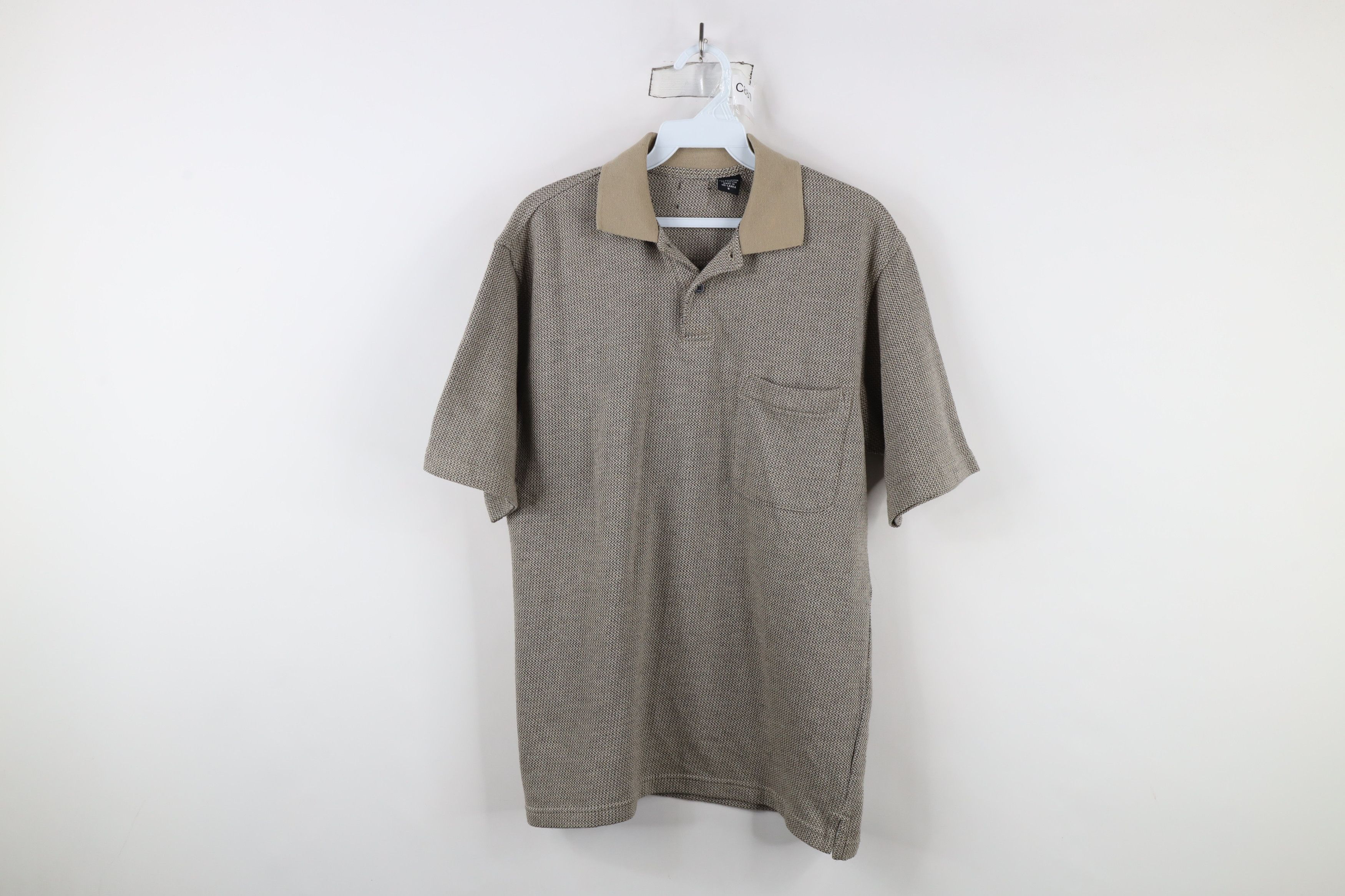 Vintage Vintage 90s Streetwear Short Sleeve Pocket Polo Shirt Size US S / EU 44-46 / 1 - 1 Thumbnail