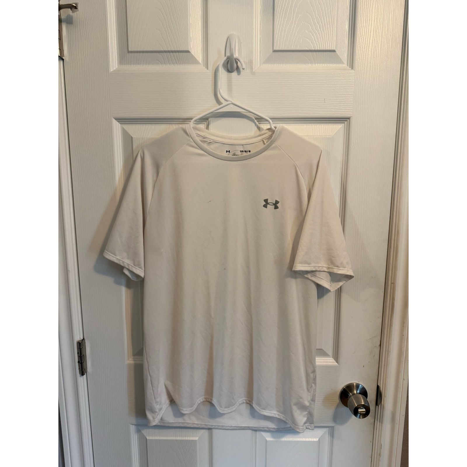Under Armour Under Armour Men’s Tech Tee Short Sleeve Shirt White Size L Size US L / EU 52-54 / 3 - 1 Thumbnail