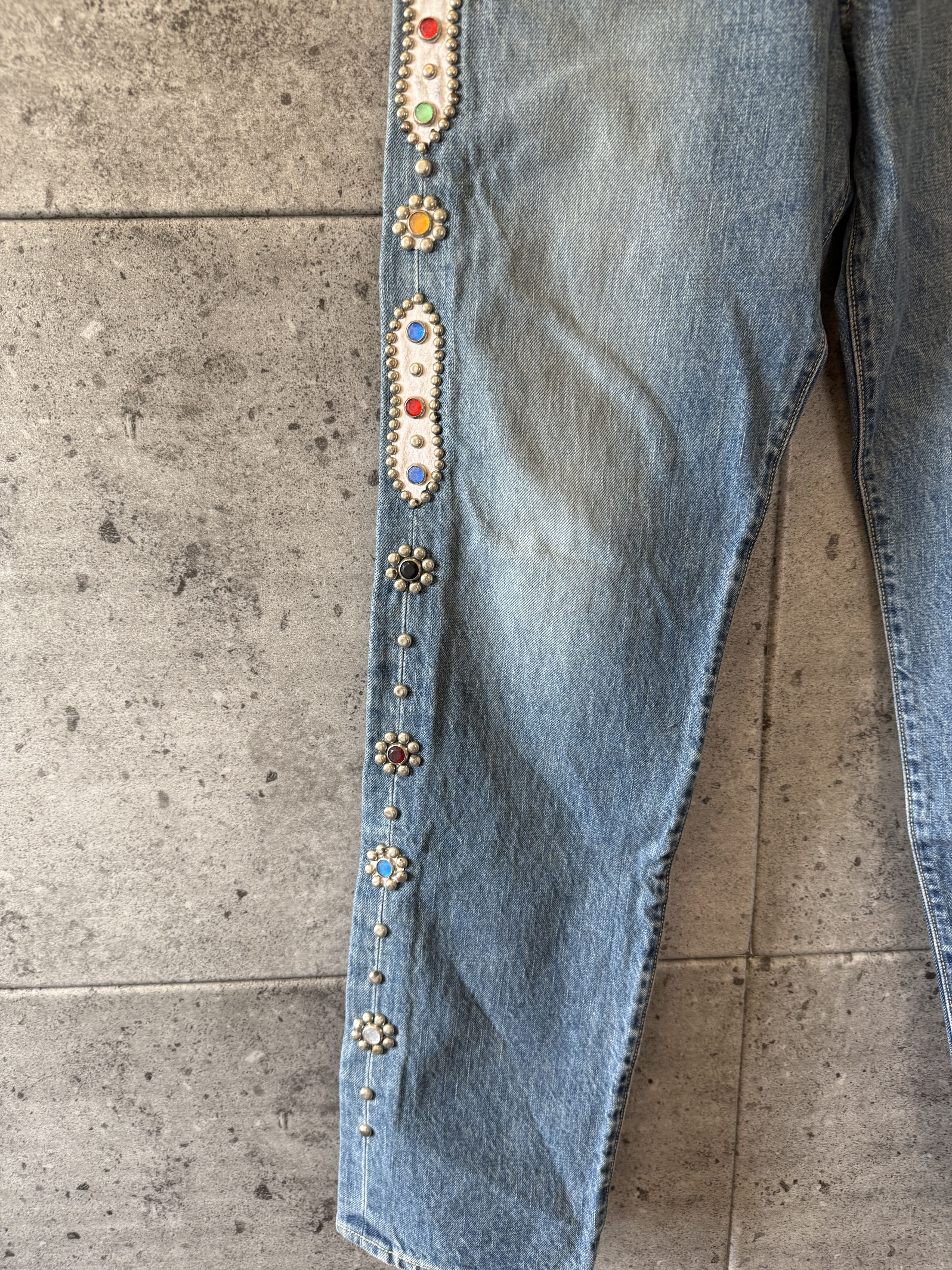 Kapital Kapital gem embellished denim Size US 32 / EU 48 - 3 Thumbnail