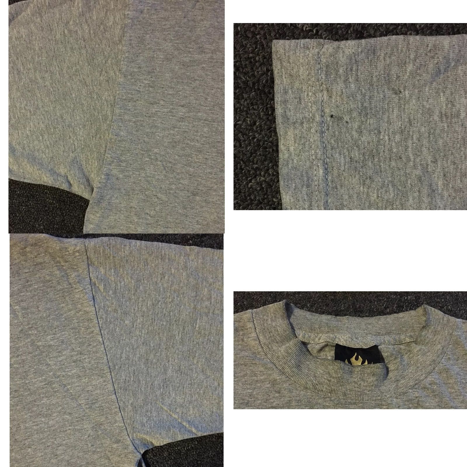 Vintage VINTAGE Independent Trucks Faded Distressed Cross Shirt M Gray 80s 90s Grunge Skateboard Skater USA Mens Size US M / EU 48-50 / 2 - 8 Thumbnail