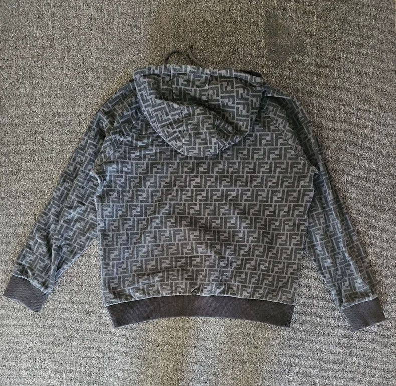 Fendi FENDI Double F hooded hoodie Size US L / EU 52-54 / 3 - 4 Thumbnail