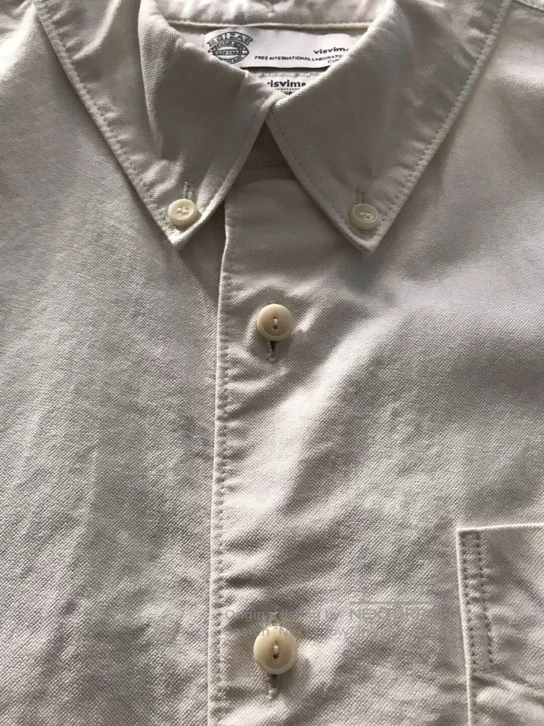 Visvim Visvim Flag Shirt in Ivory Color. Size US S / EU 44-46 / 1 - 6 Thumbnail