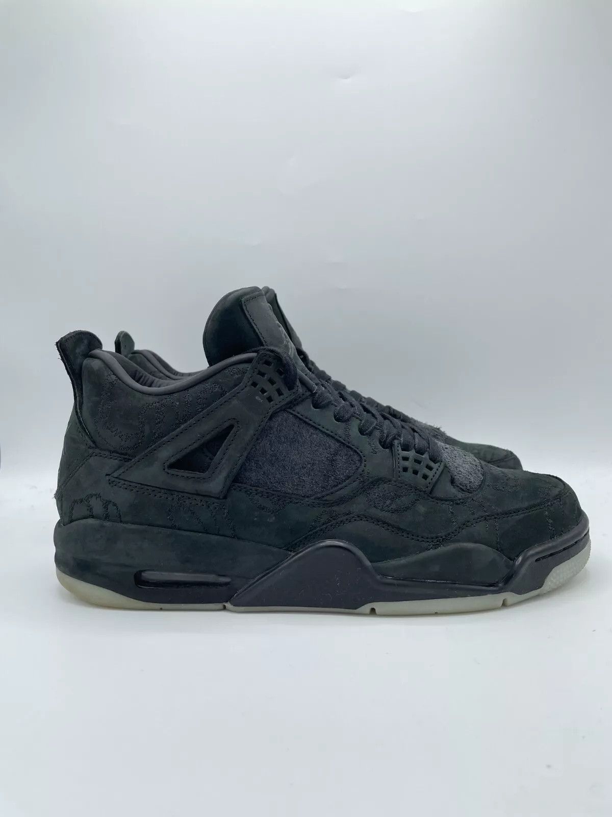 Jordan Brand × Kaws KAWS Jordan 4 Retro High Black Size US 10 / EU 43 - 4 Thumbnail