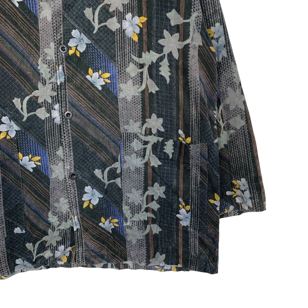 Kenzo KENZO HOMME Motif Flower Shirt Casual Jacket #1571-C70 Size US M / EU 48-50 / 2 - 4 Thumbnail