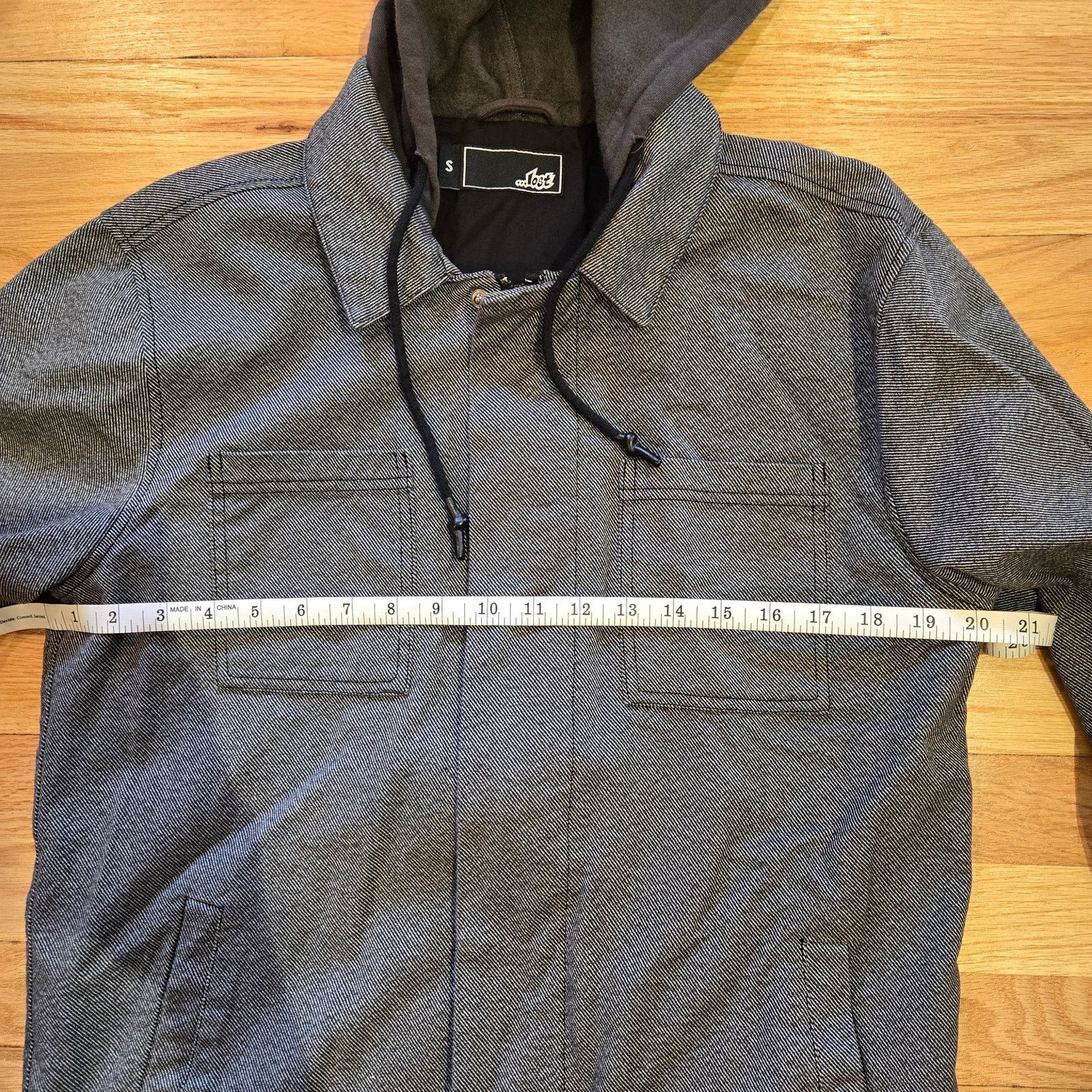 Other LOST The Billy Mens Jacket sz S gray w/ hood Size US S / EU 44-46 / 1 - 5 Thumbnail