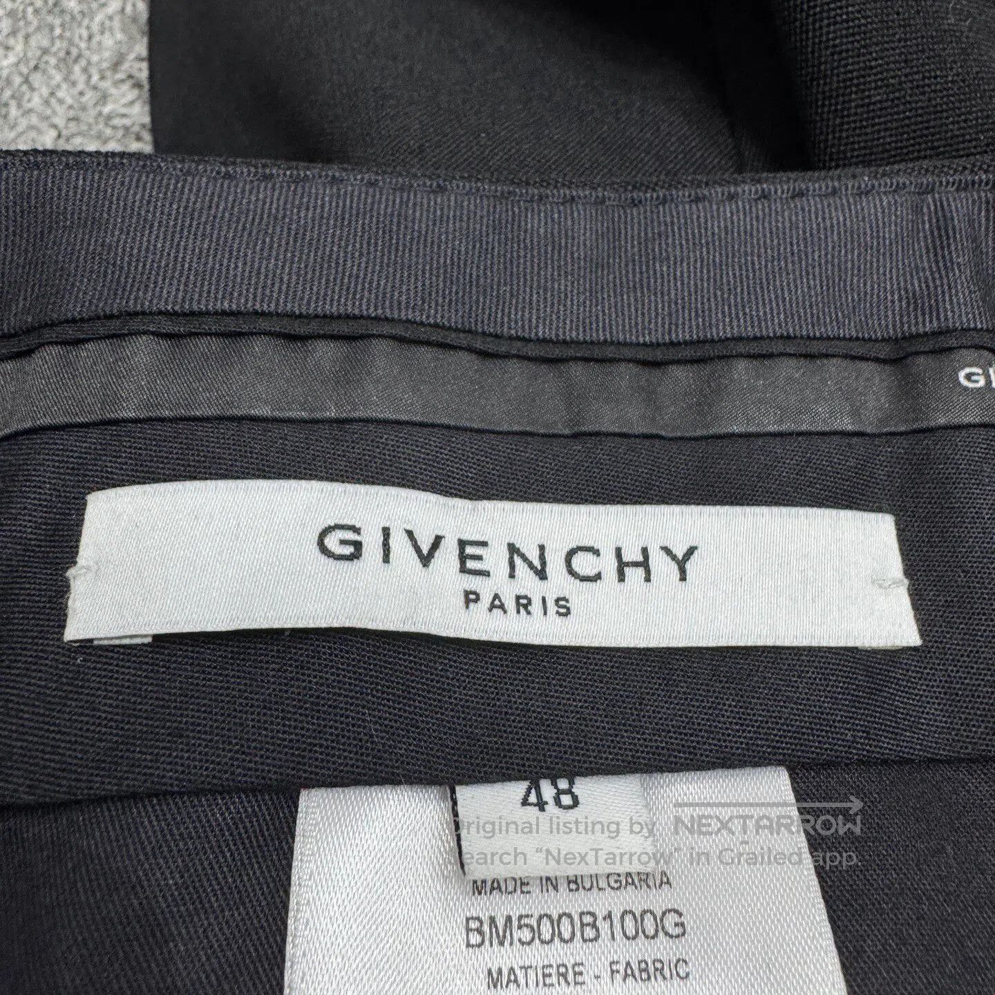 Givenchy Givenchy Wool casual pants| Size US 32 / EU 48 - 3 Thumbnail