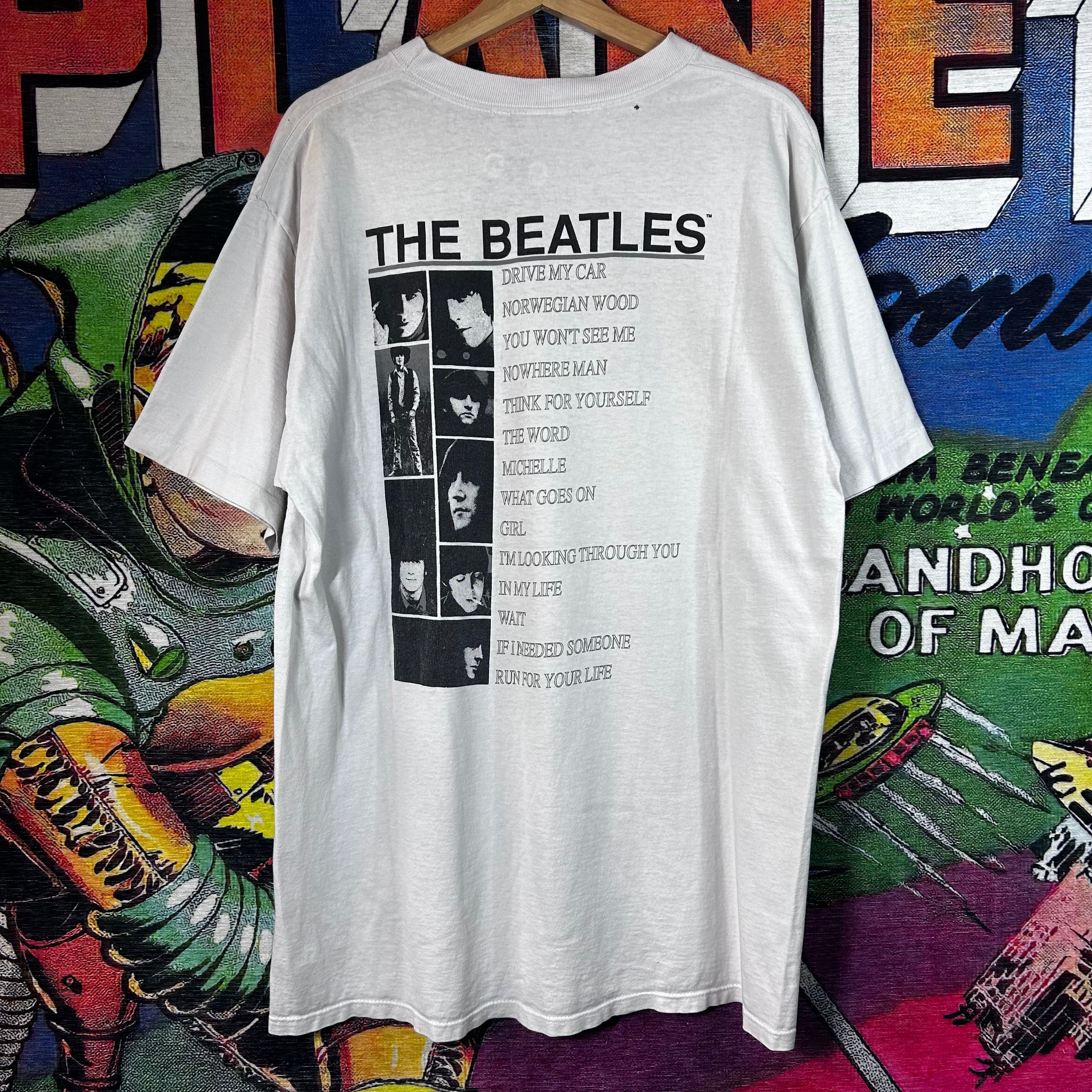 Vintage Vintage 90s 1990 The Beatles Rubber Soul Tee Size XL Size US XL / EU 56 / 4 - 2 Thumbnail