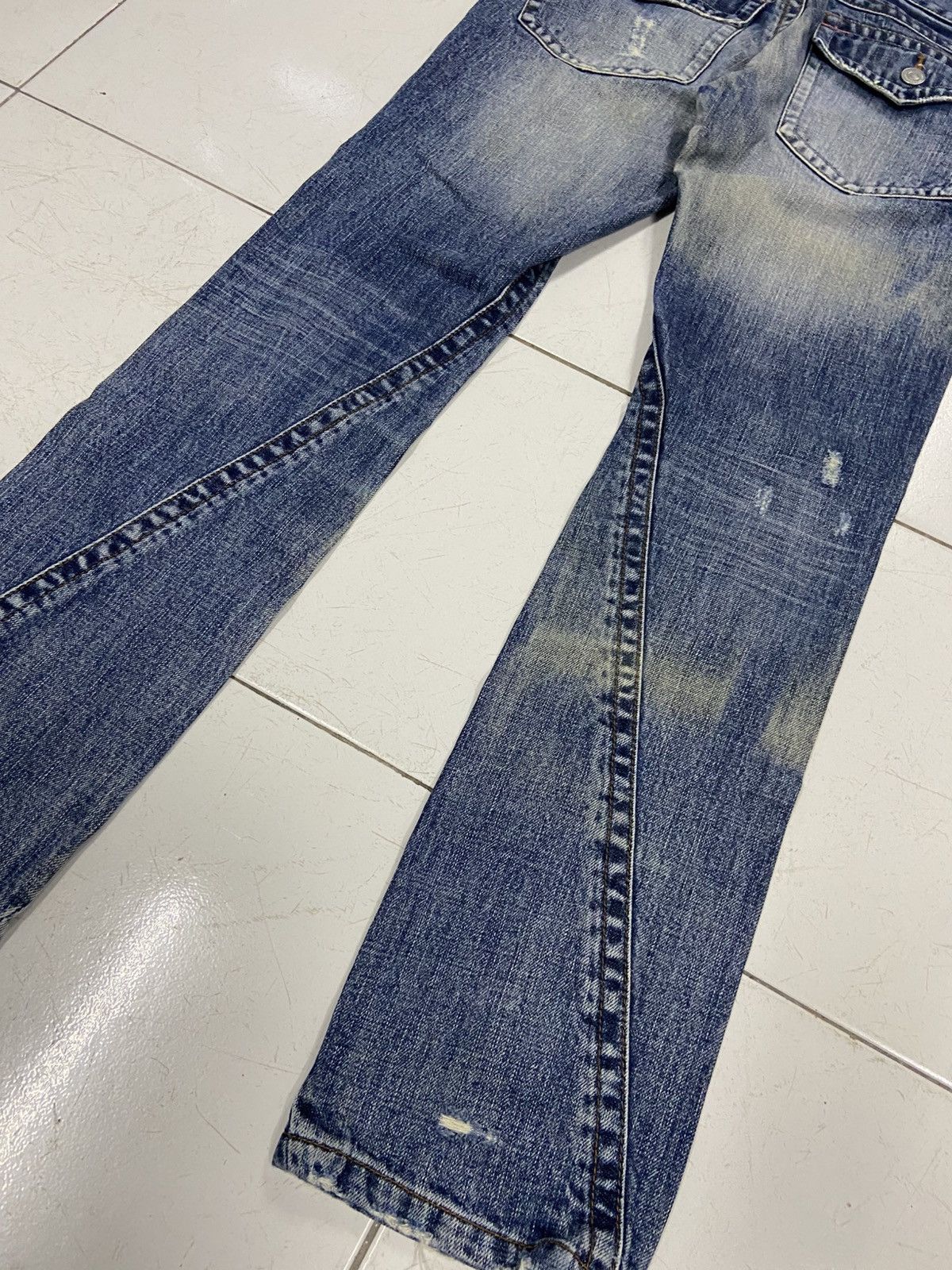 HARE HARE EXCLUSIVE DESIGN JAPANESE BRAND DENIM JEANS Size US 32 / EU 48 - 6 Thumbnail