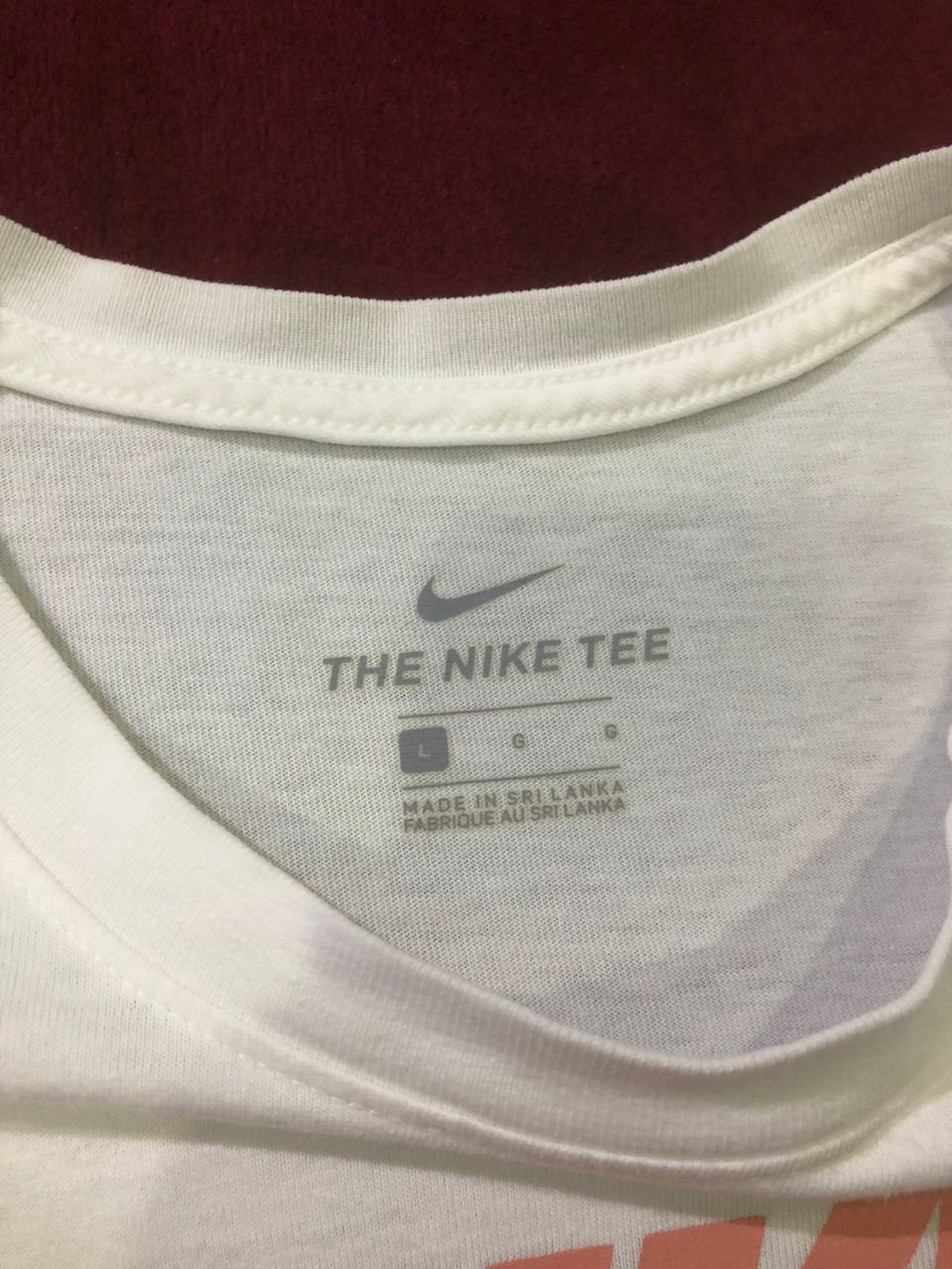 Nike Nike Swoosh logo white shirt Size US M / EU 48-50 / 2 - 5 Thumbnail