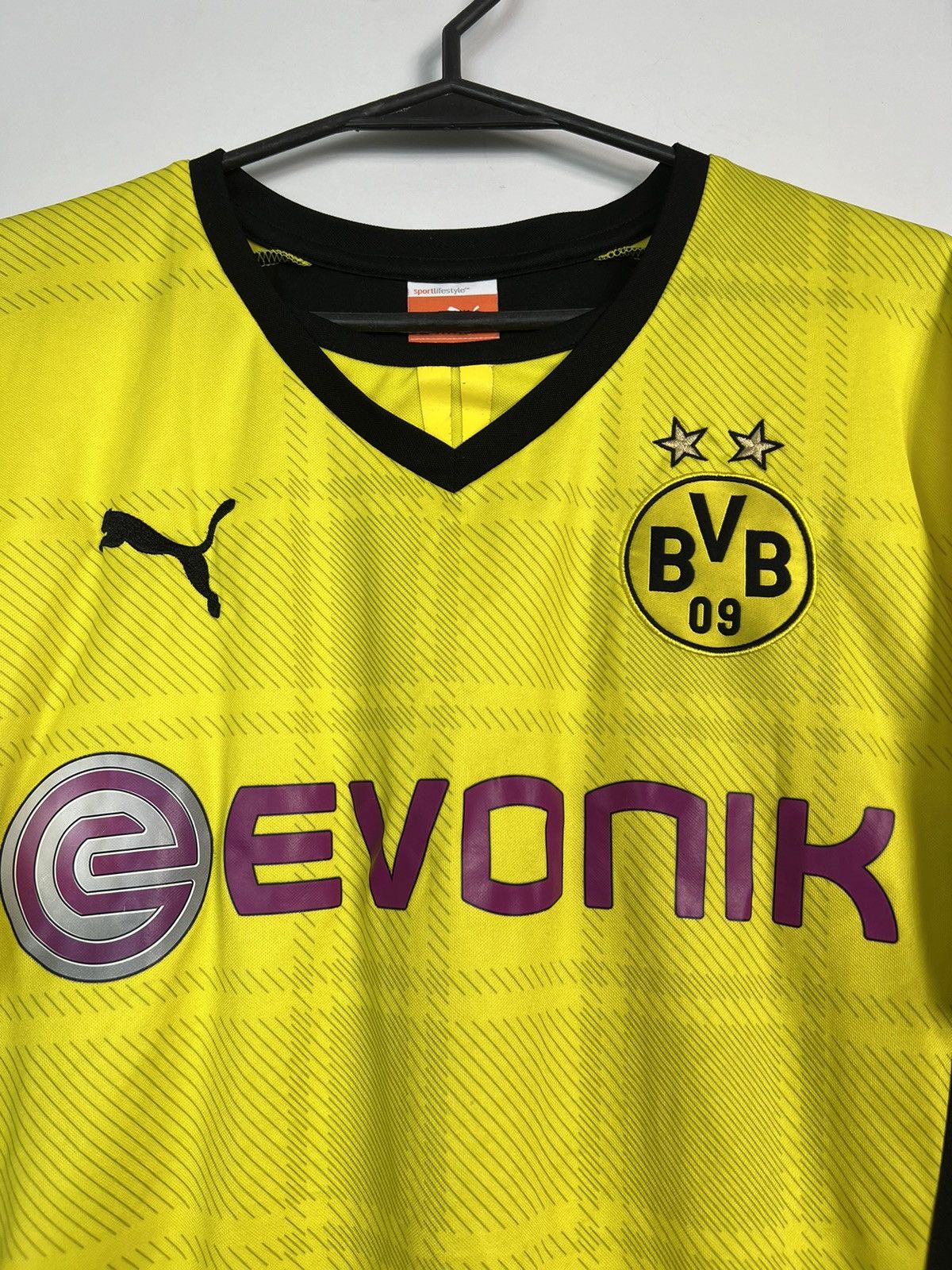 Puma Puma Borussia Dortmund Aubameyang #17 Soccer Jersey Size US L / EU 52-54 / 3 - 2 Thumbnail