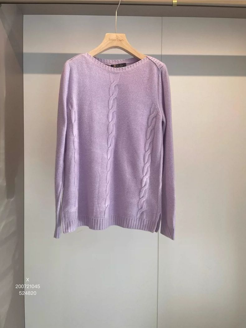 Loro Piana LORO PIANA Purple cashmere sweater Size M / US 6-8 / IT 42-44 - 1 Thumbnail