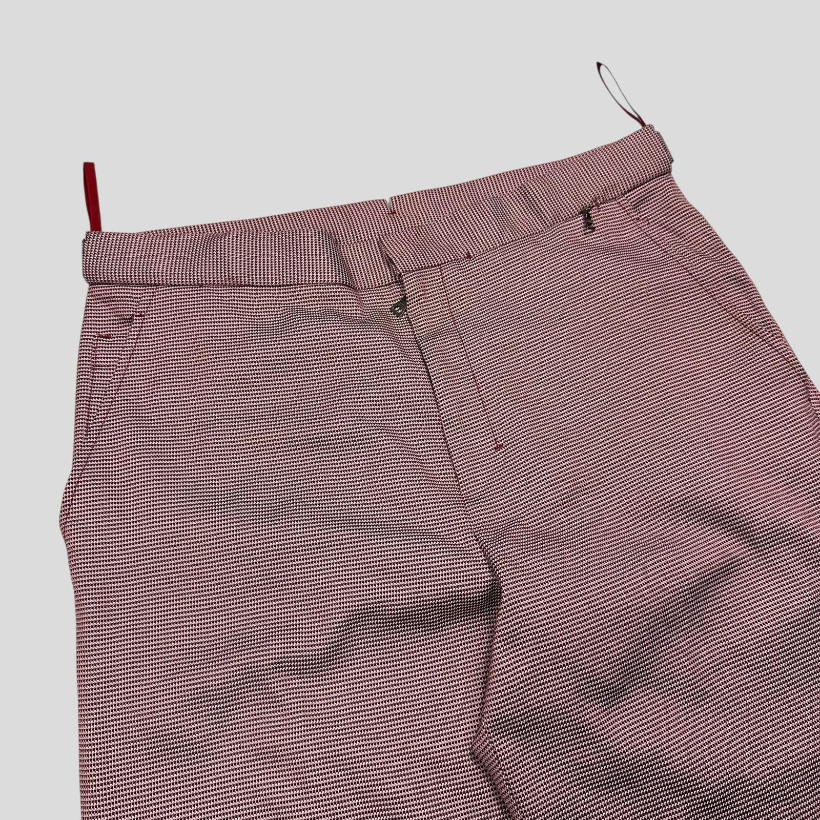 Prada Prada Sport 2001 SAMPLE Houndstooth Stash Pocket Trousers M Size US 32 / EU 48 - 3 Thumbnail