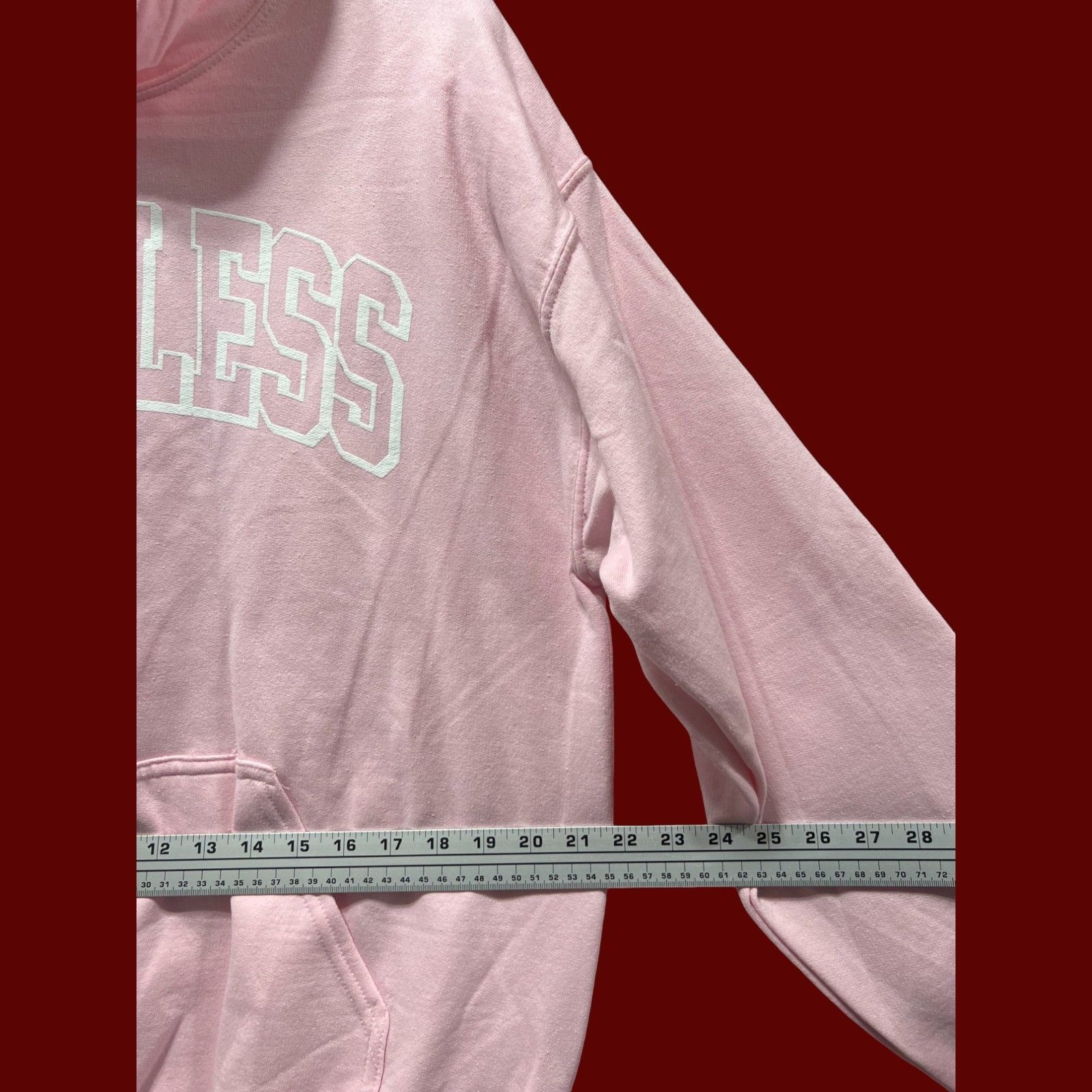 Gildan Gildan - Women's Long Sleeve Hooded Sweatshirt - Pink - Larg Size L / US 10 / IT 46 - 4 Thumbnail