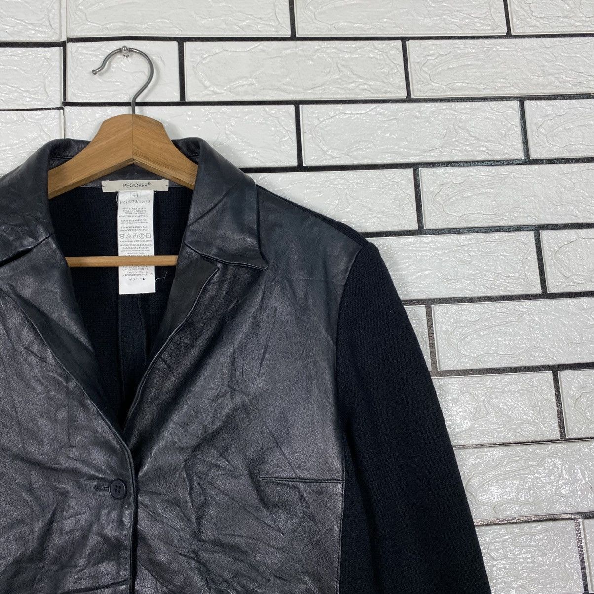 Japanese Brand 📌Biker Bondage Leather Jacket Designer Pegorer Punk Style Size US S / EU 44-46 / 1 - 7 Thumbnail