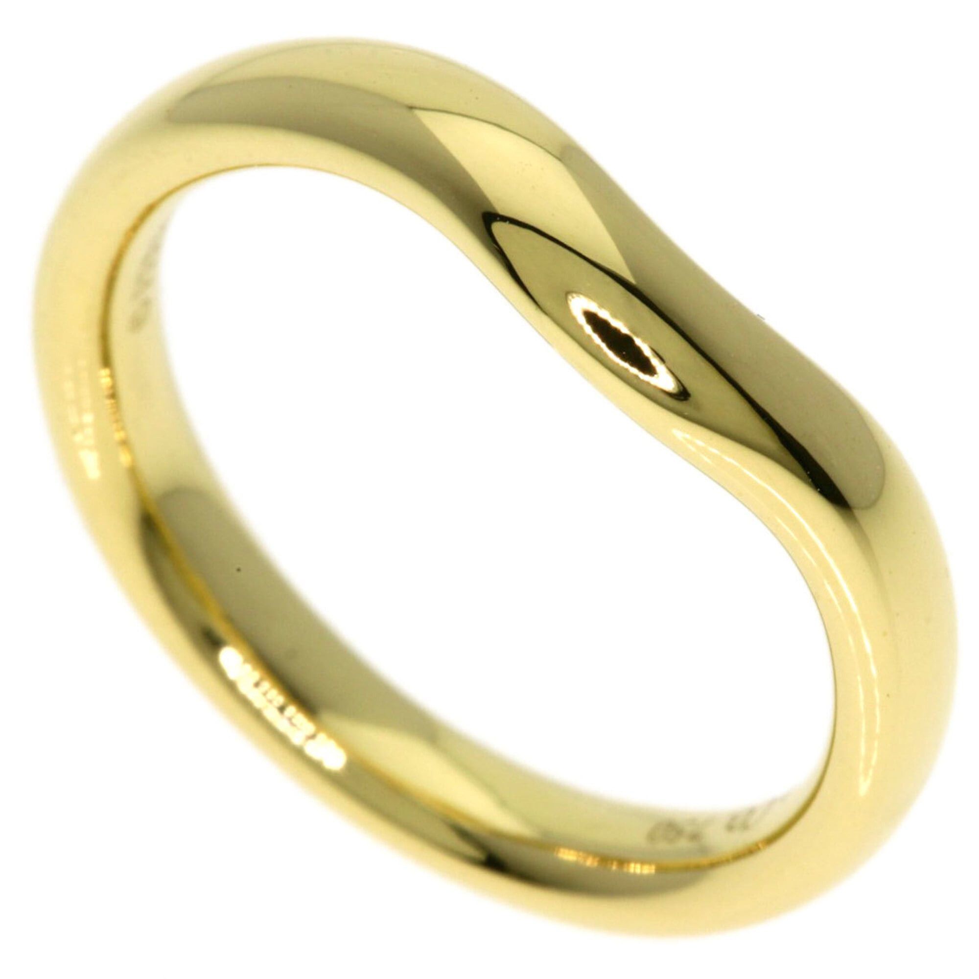 Tiffany & Co. Tiffany & Co. Curved Band Ring, 18K Yellow Gold, Women's. Size ONE SIZE - 1 Thumbnail