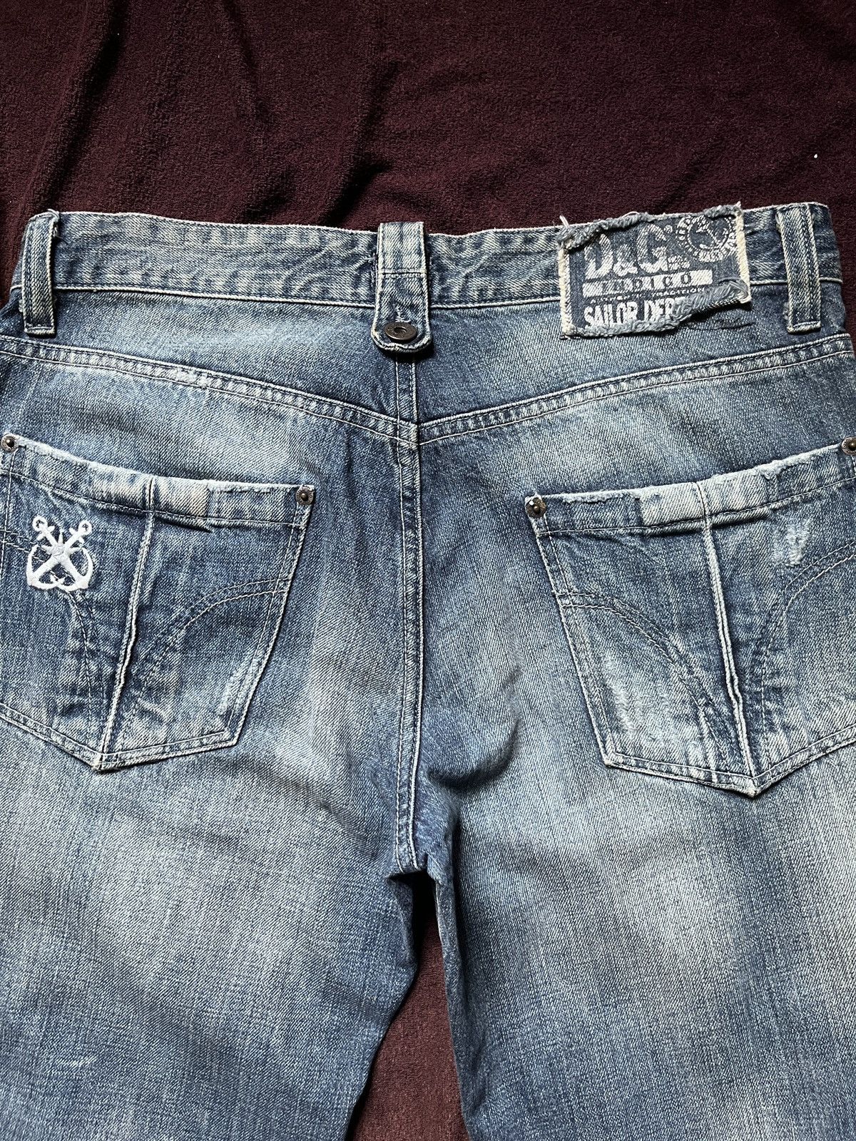 Dolce & Gabbana 1990s Dolce Gabbana Power Jeans Size US 32 / EU 48 - 7 Thumbnail