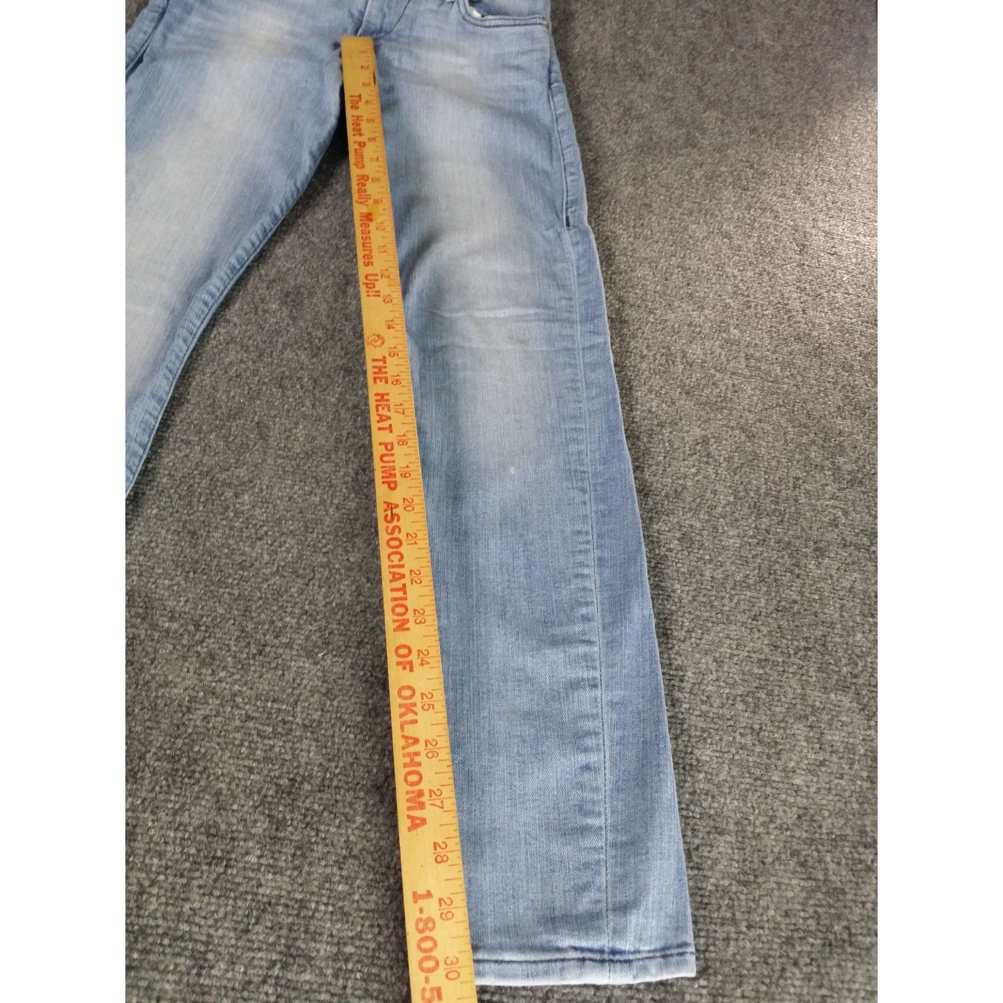 True Religion True Religion Casey Low Rise Super Skinny Jeans Women Sz 27 Size 27" / US 4 / IT 40 - 3 Thumbnail