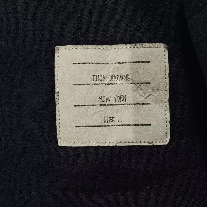 Thom Browne Thom Browne Dark blue hoodie Size US S / EU 44-46 / 1 - 4 Thumbnail
