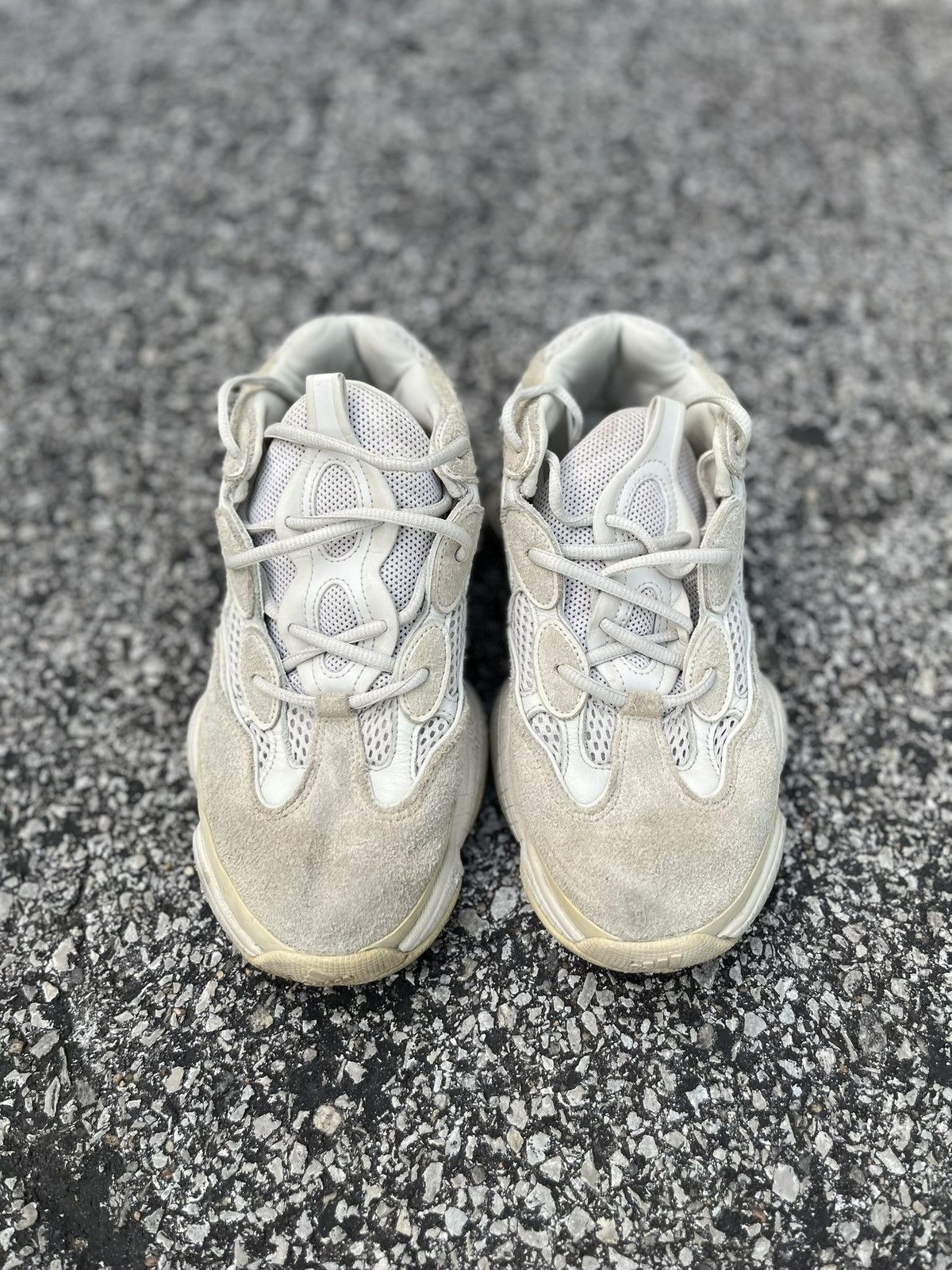 Yeezy Adidas Cream Yeezy 500 Blush Salt sneaker Size US 9 / EU 42 - 9 Thumbnail