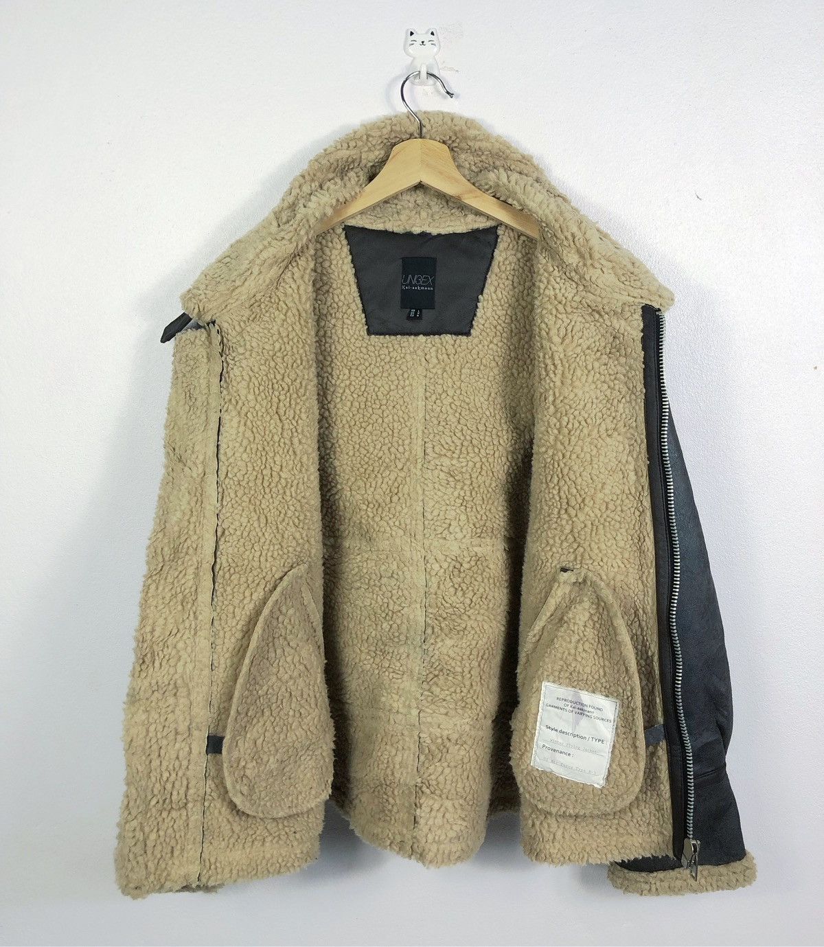 Kai Aakmann Kai Aakmann US Air Force Type B-3 Shearling Bomber Jacket Size US M / EU 48-50 / 2 - 10 Thumbnail