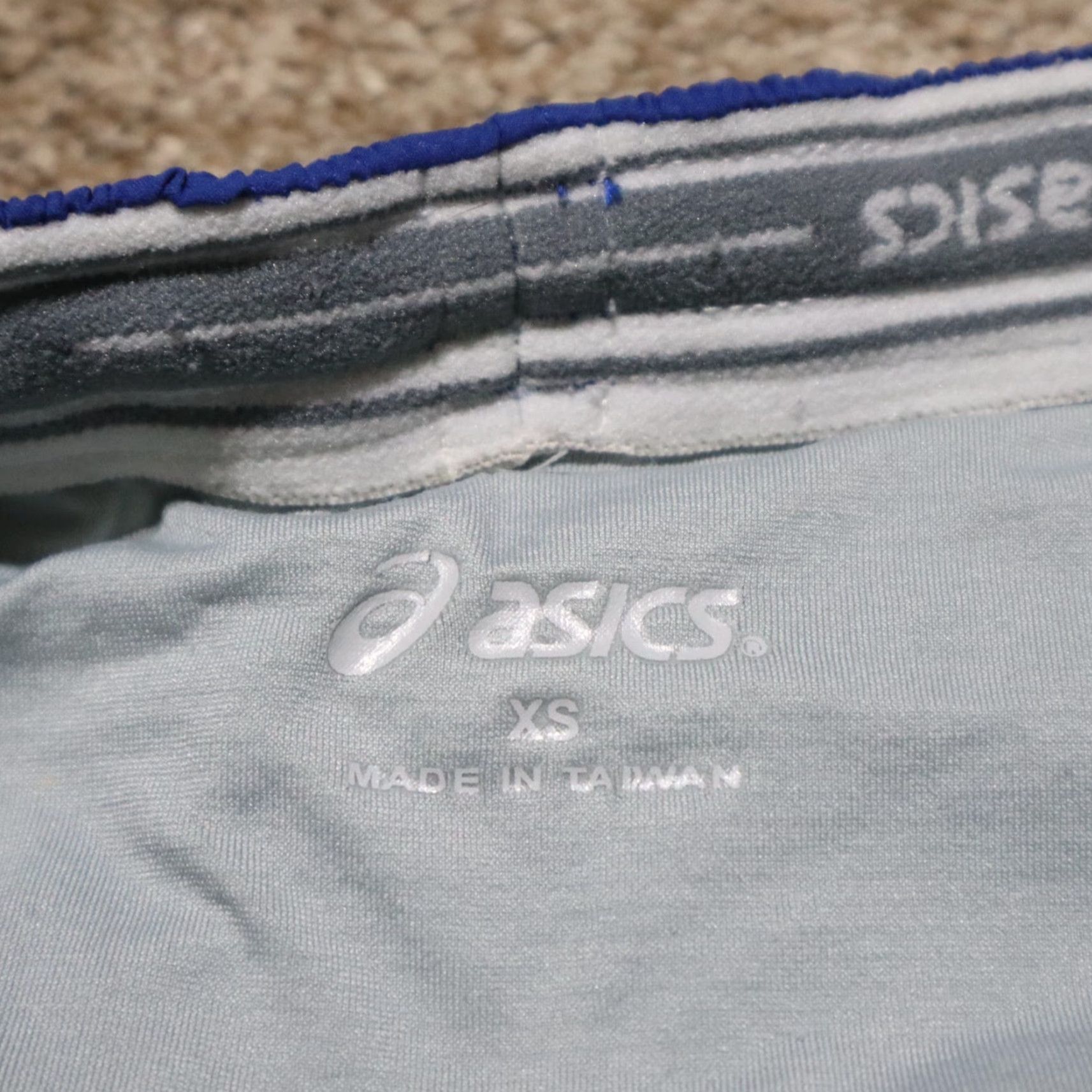 Asics ASICS Shorts Women XS Blue Running Athletic Womens Size 26" / US 2 / IT 38 - 2 Thumbnail