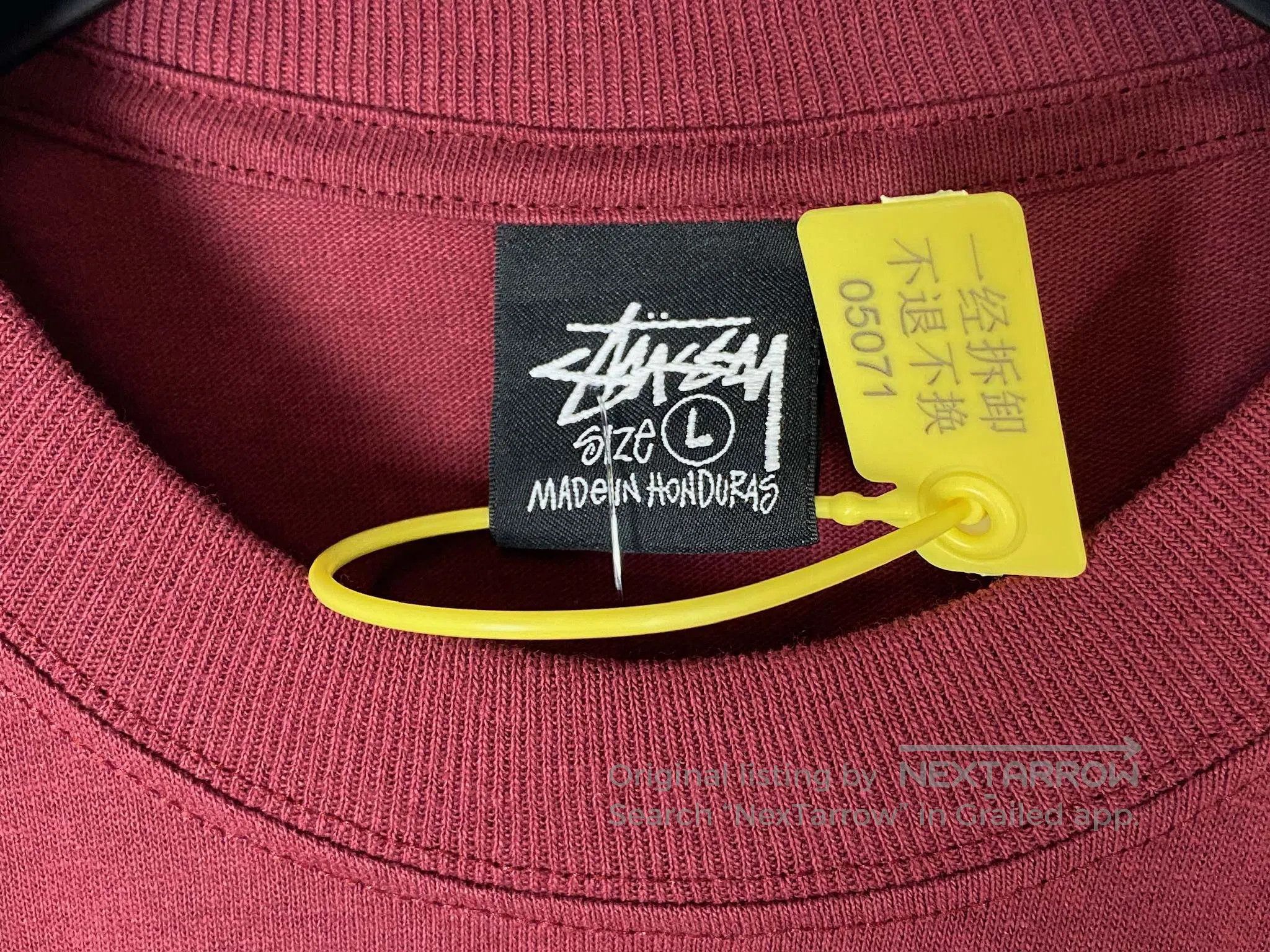 Stussy Stussy Red Printed Short Sleeve Size US L / EU 52-54 / 3 - 4 Thumbnail